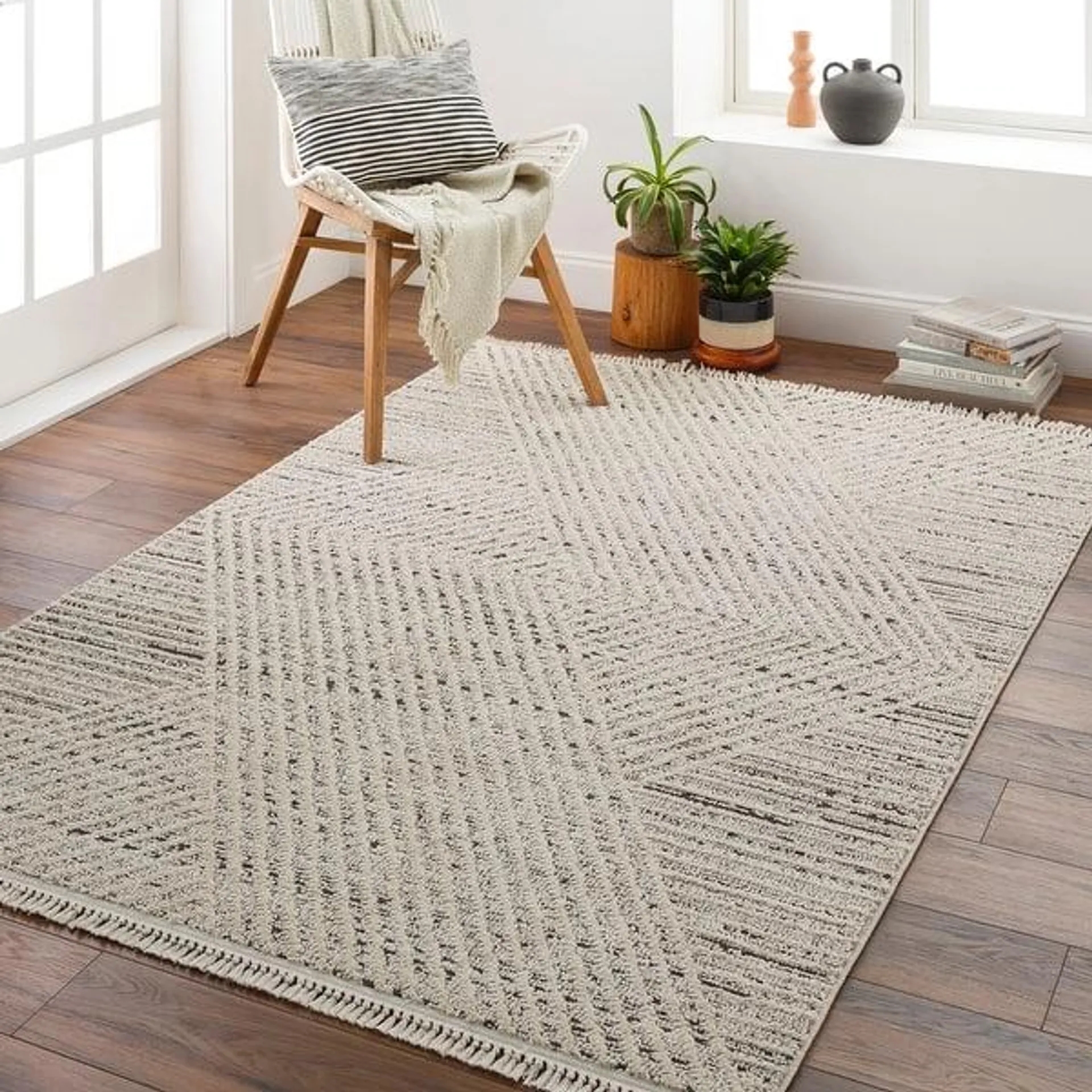 Livabliss Berlin Bohemian Geometric Area Rug