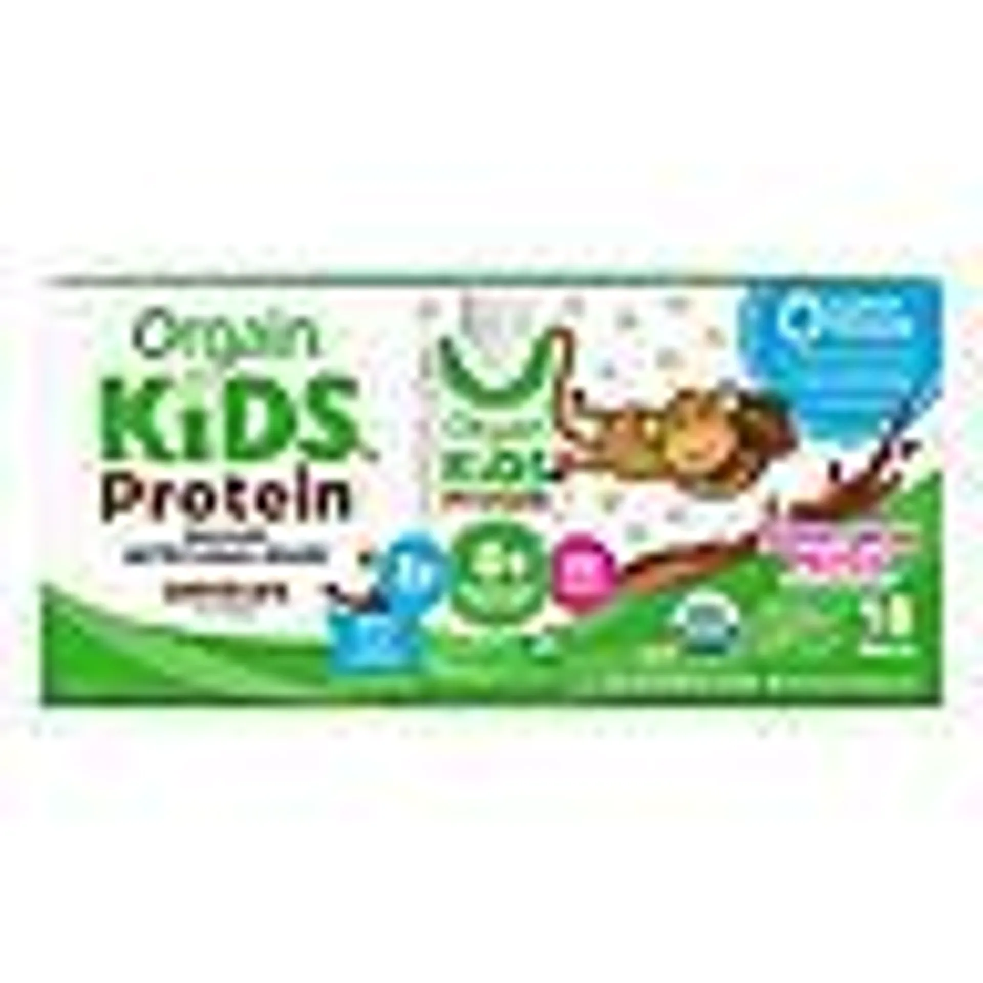 Orgain Kids Organic Grass Fed 8g Protein Nutritional Shake Chocolate, 18 ct.