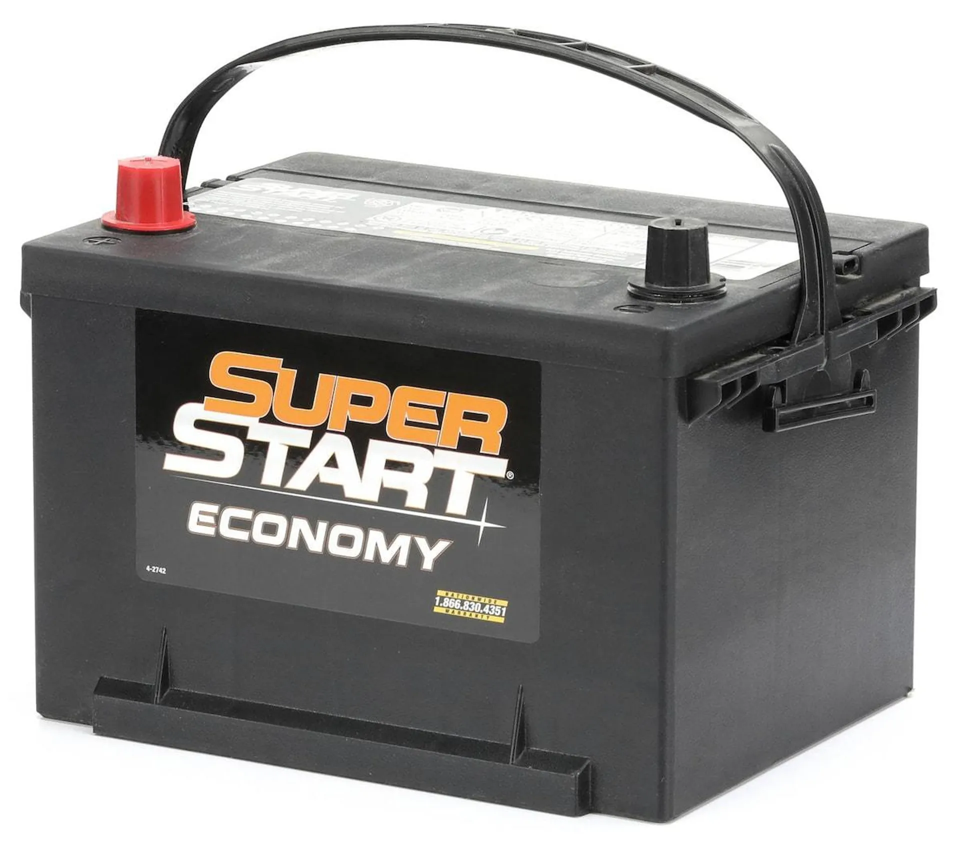 Super Start Economy Standard Flooded Top Post Battery Group Size 58 - 58ECO