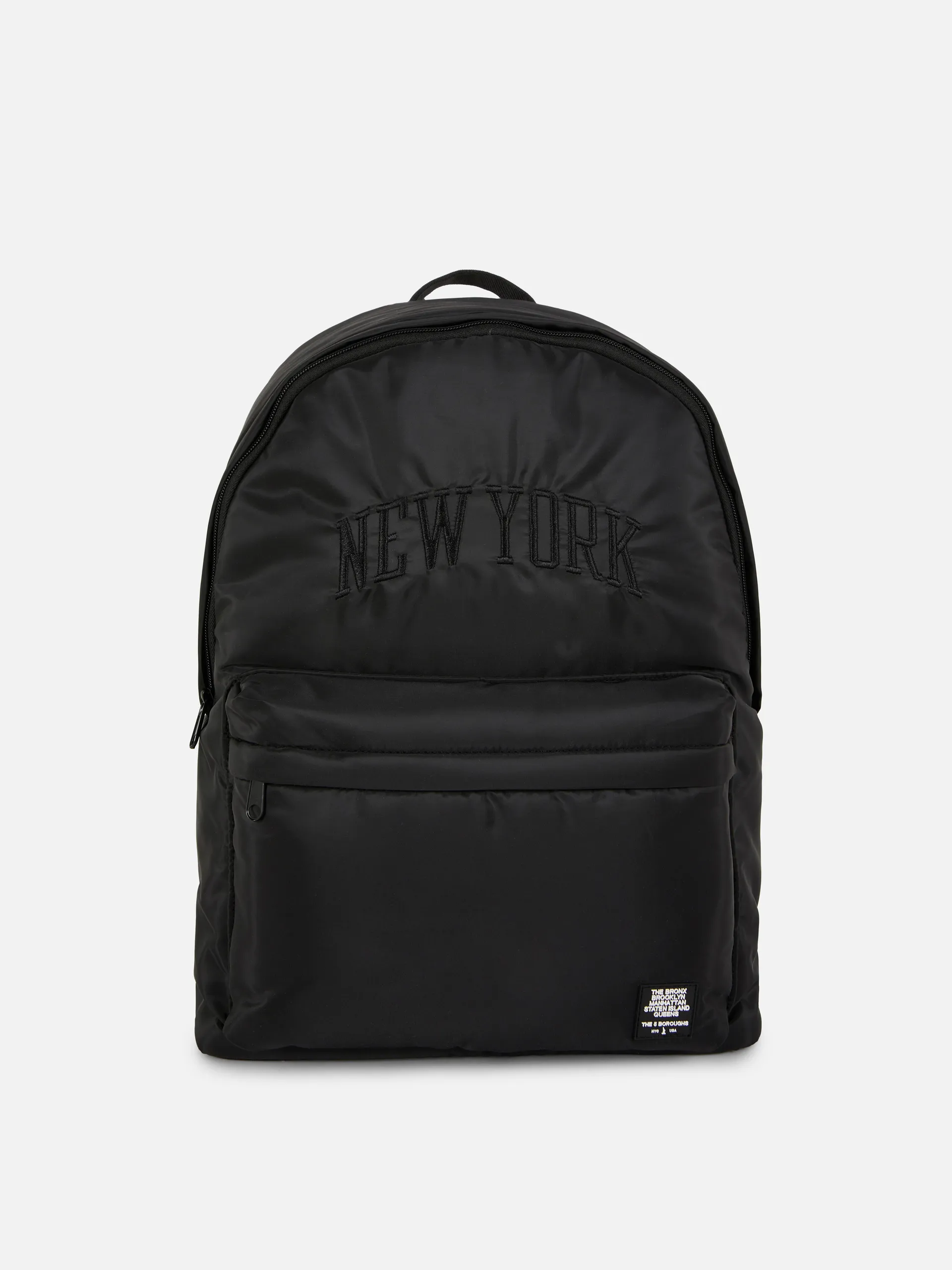 New York Embroidered Backpack