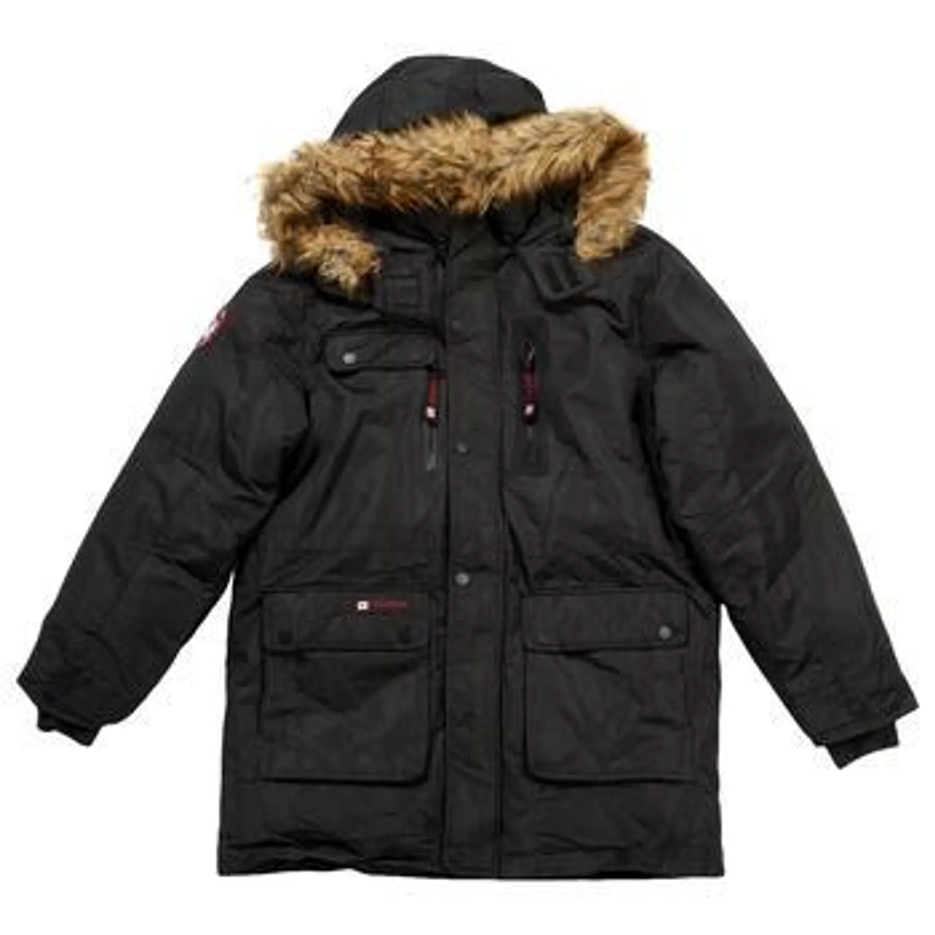 Mens Canada Weather Gear Parka - Black