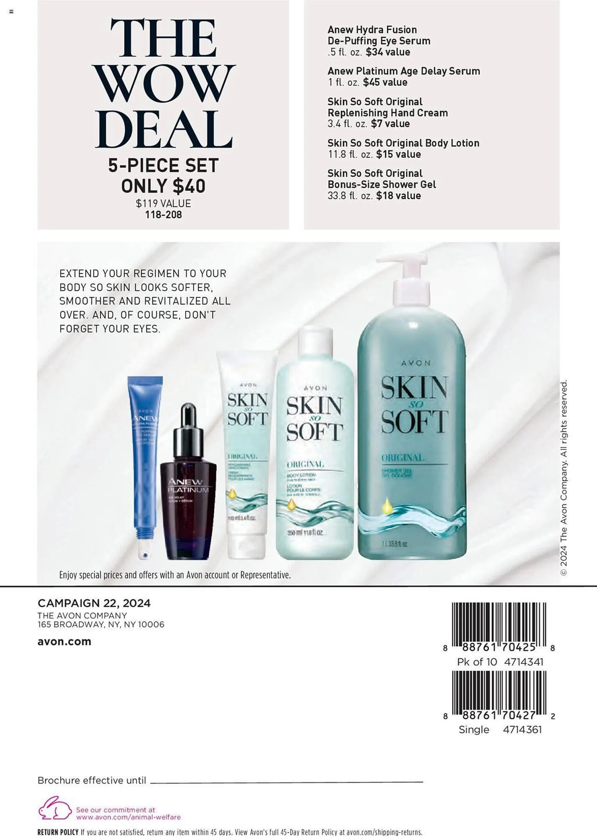 Weekly ad Avon Weekly Ad from October 23 to November 5 2024 - Page 160