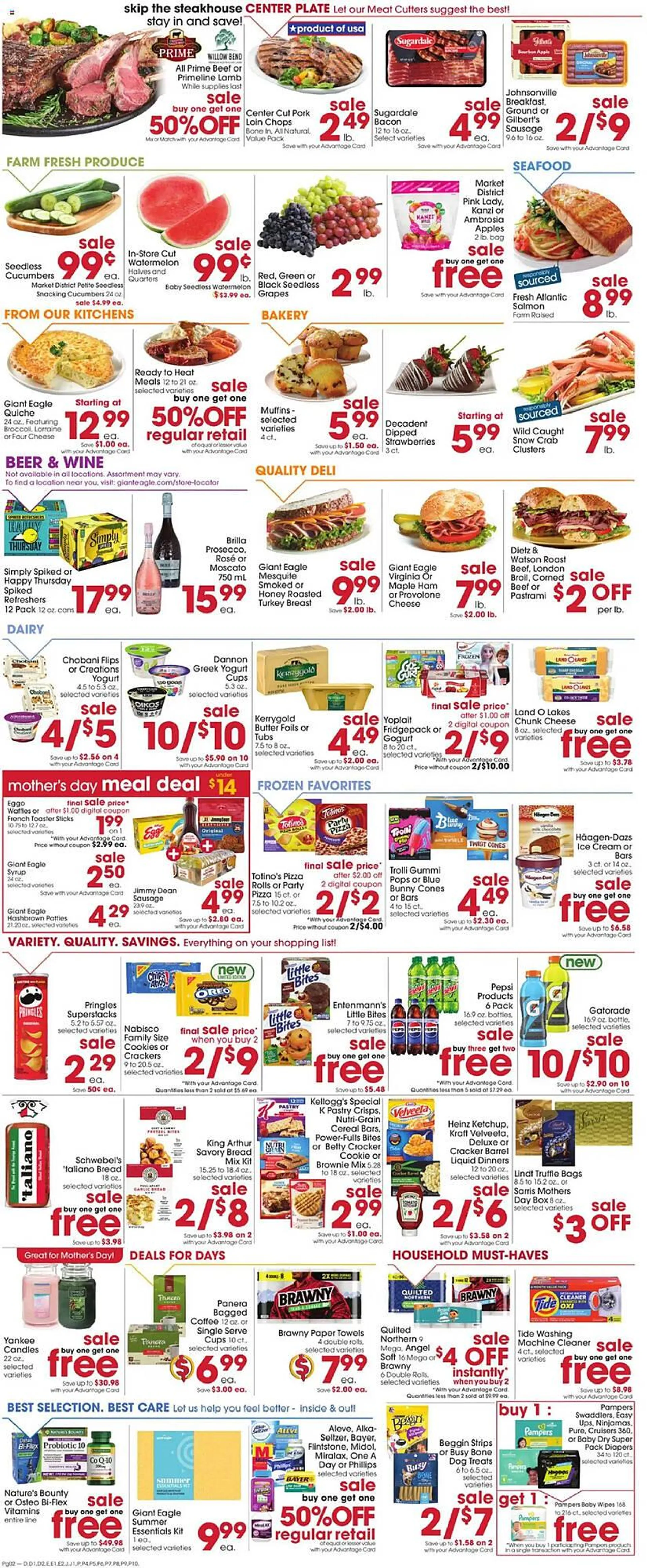 Weekly ad Giant Eagle Weekly Ad from May 8 to May 14 2025 - Page 2