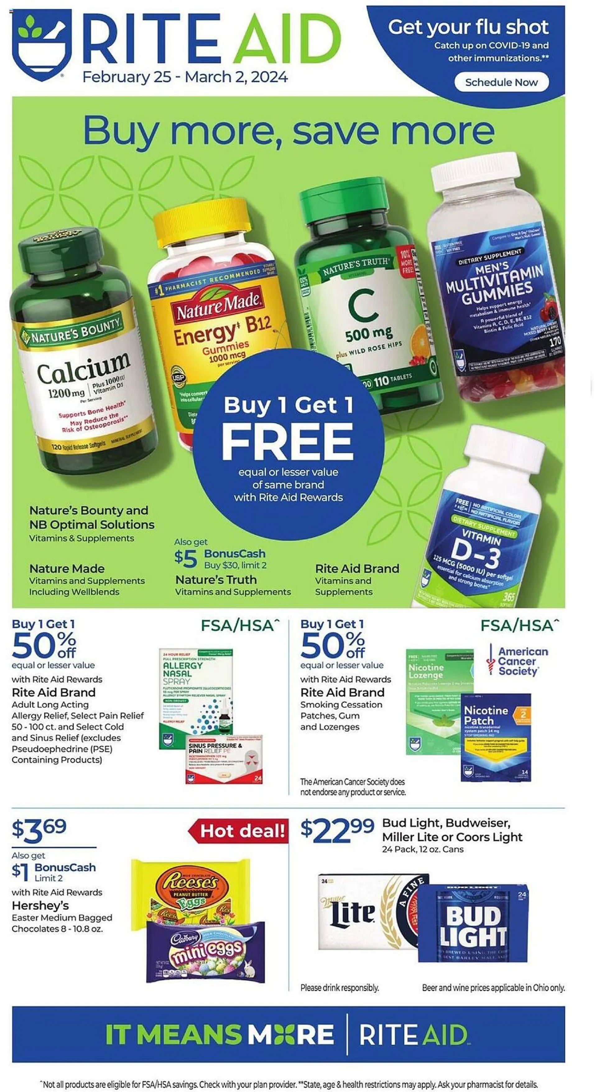 Weekly ad Rite Aid Weekly Ad from February 25 to March 2 2024 - Page 