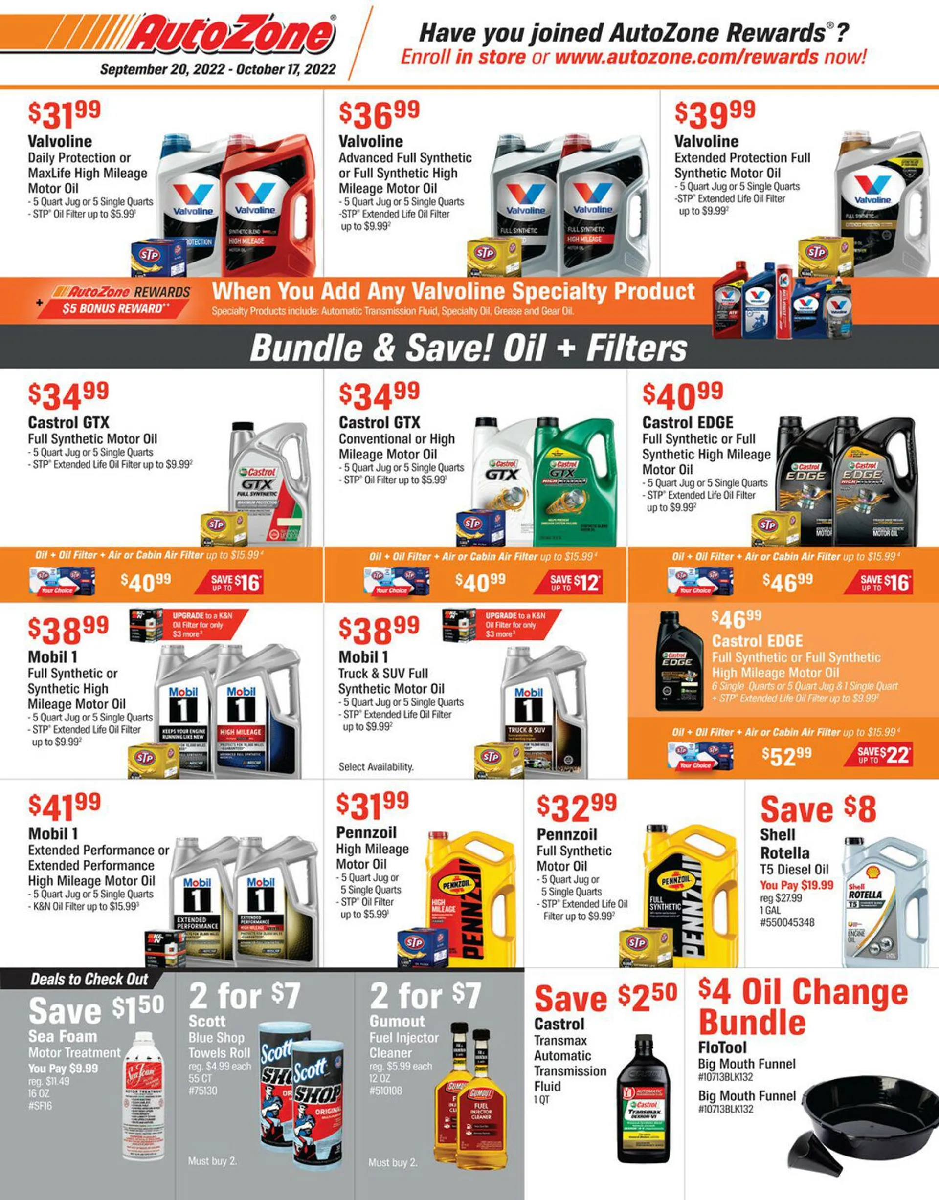 Autozone Current weekly ad - 1