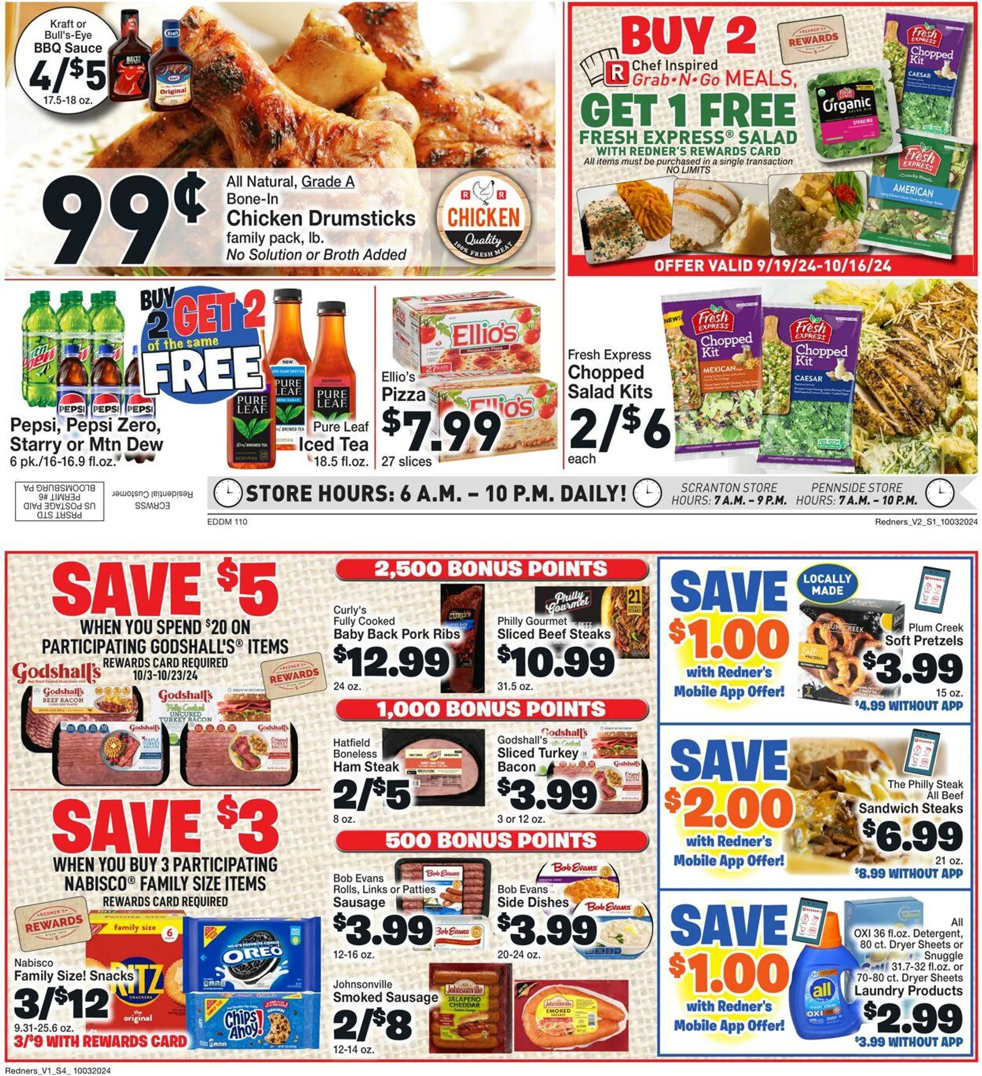 Weekly ad Redner’s Warehouse Market Current weekly ad from October 3 to October 9 2024 - Page 2