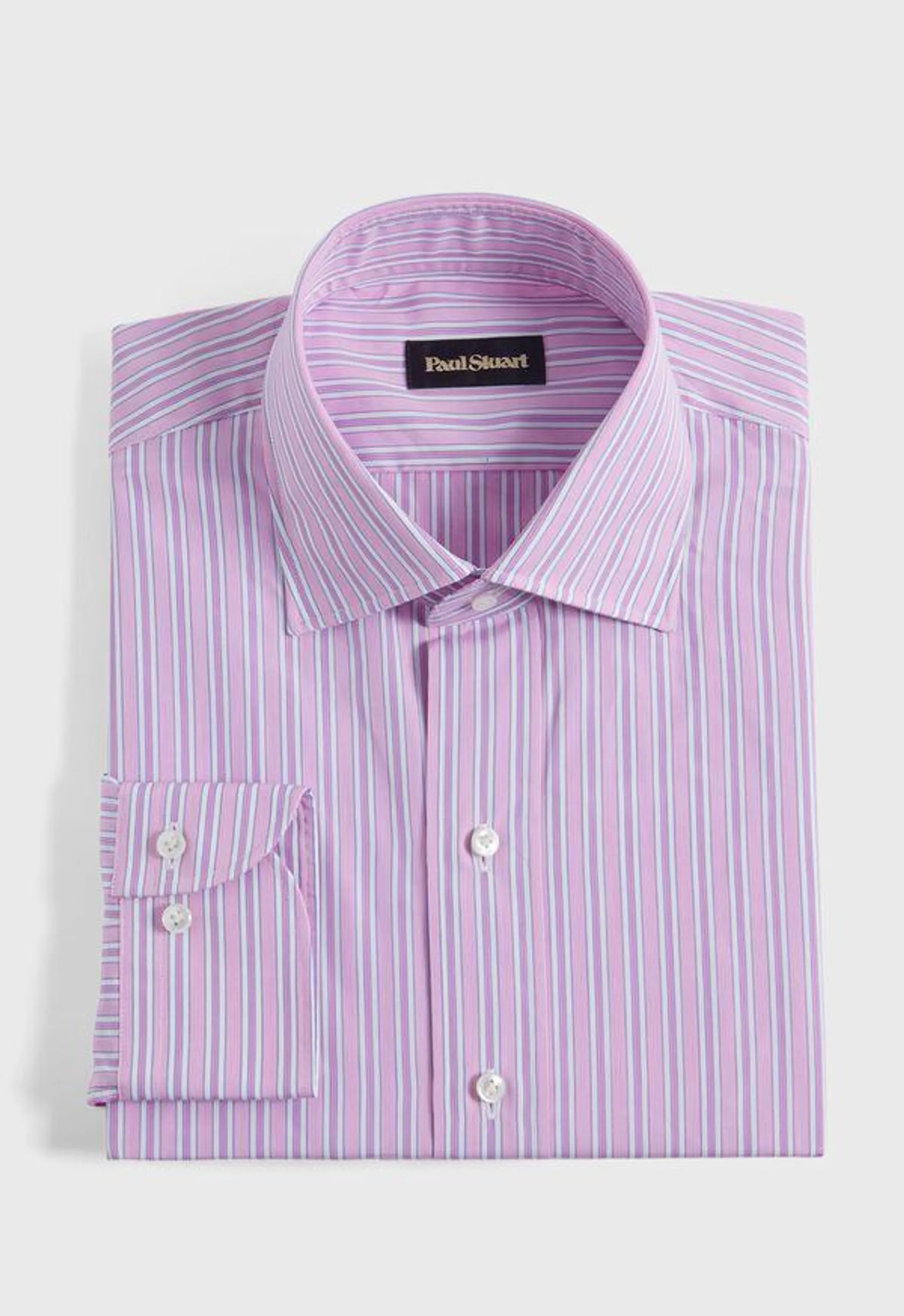 Pink Narrow Stripe Dress shirt