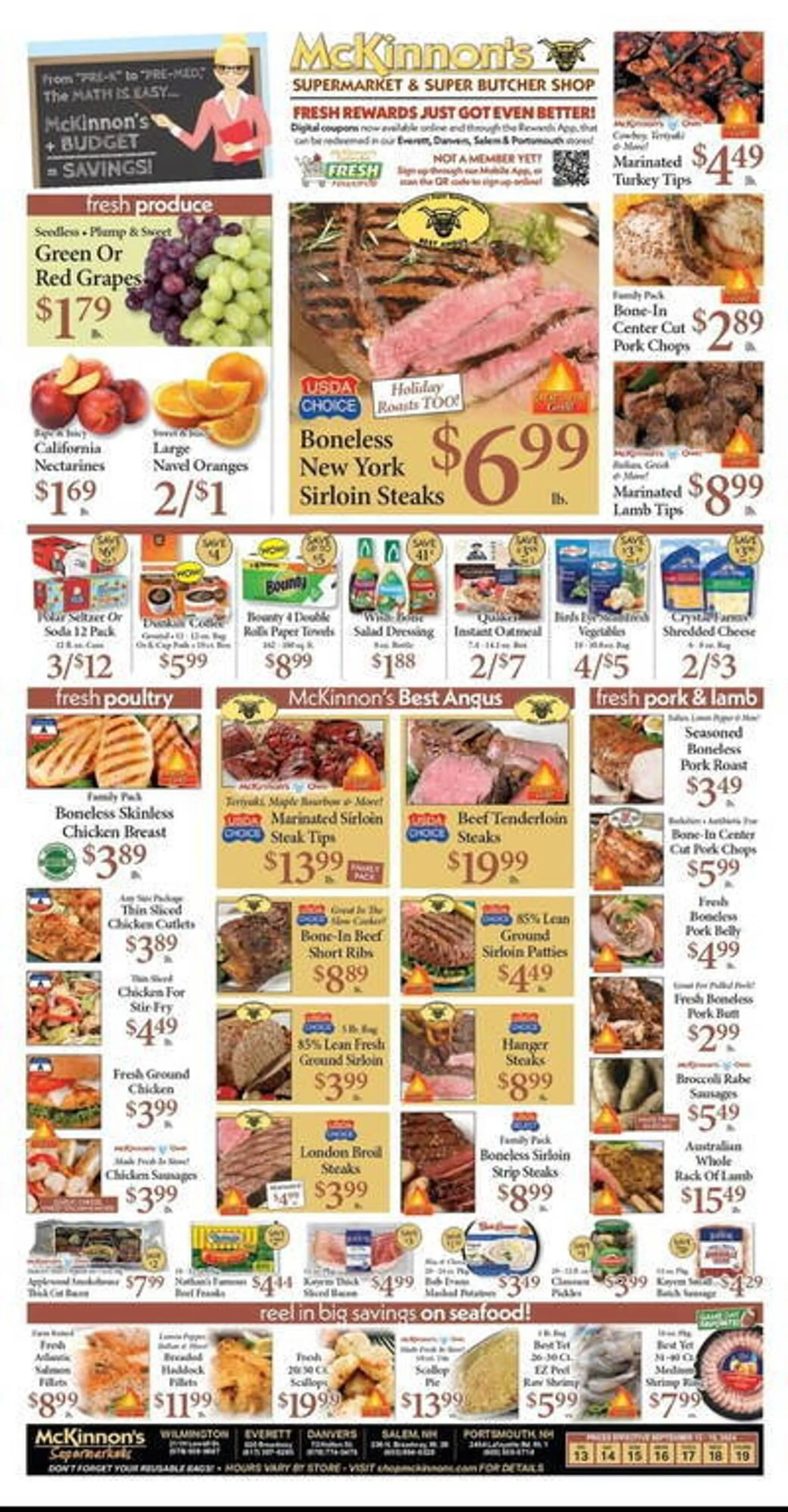 McKinnons Supermarkets Weekly Ad - 1