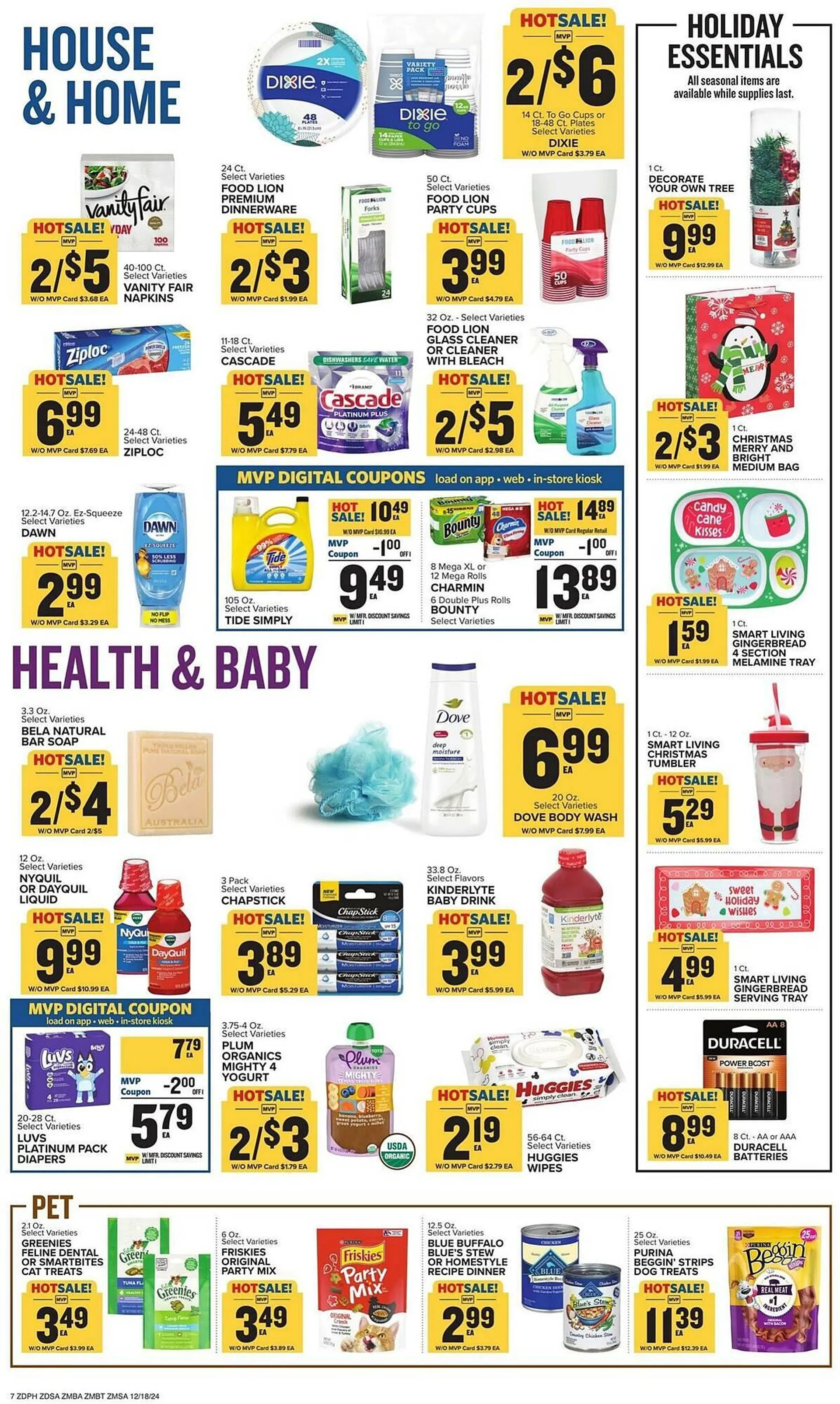 Weekly ad Food Lion Weekly Ad from December 18 to December 24 2024 - Page 13