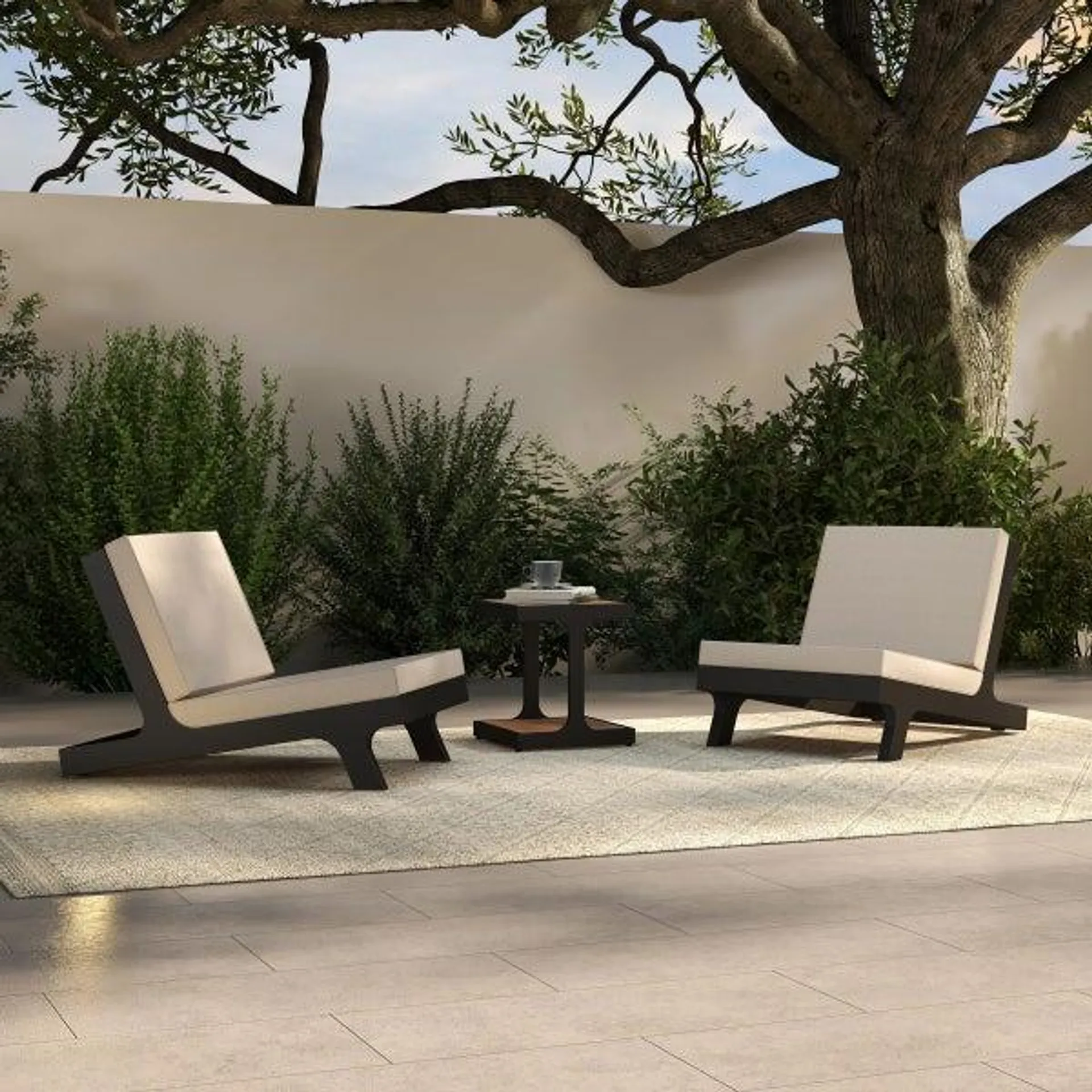 Mirador Sanibel 3-piece Cushioned Seating Set