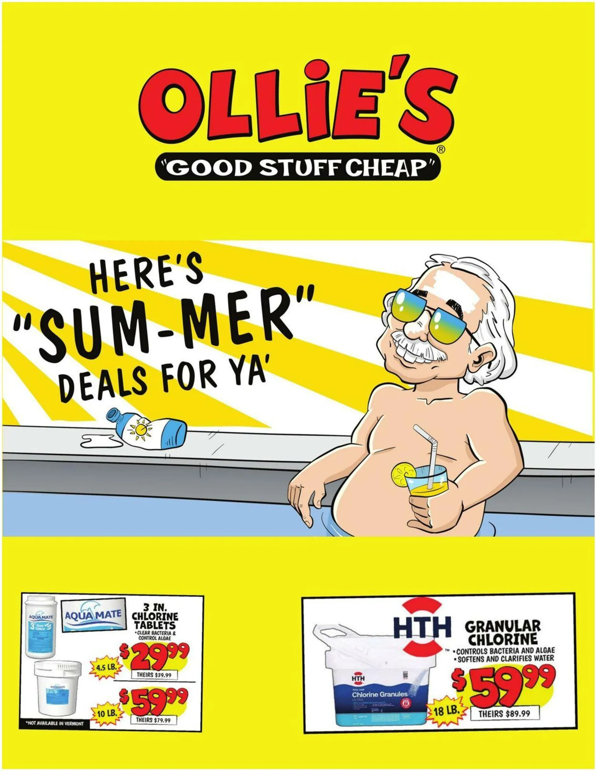 Weekly ad Ollie's - Current weekly ad from July 1 to July 10 2024 - Page 1