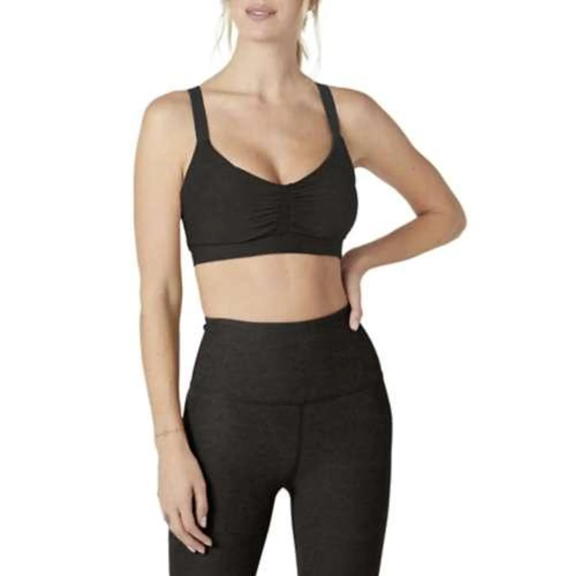 Women's Beyond Yoga Spacedye On Center Sports Bra