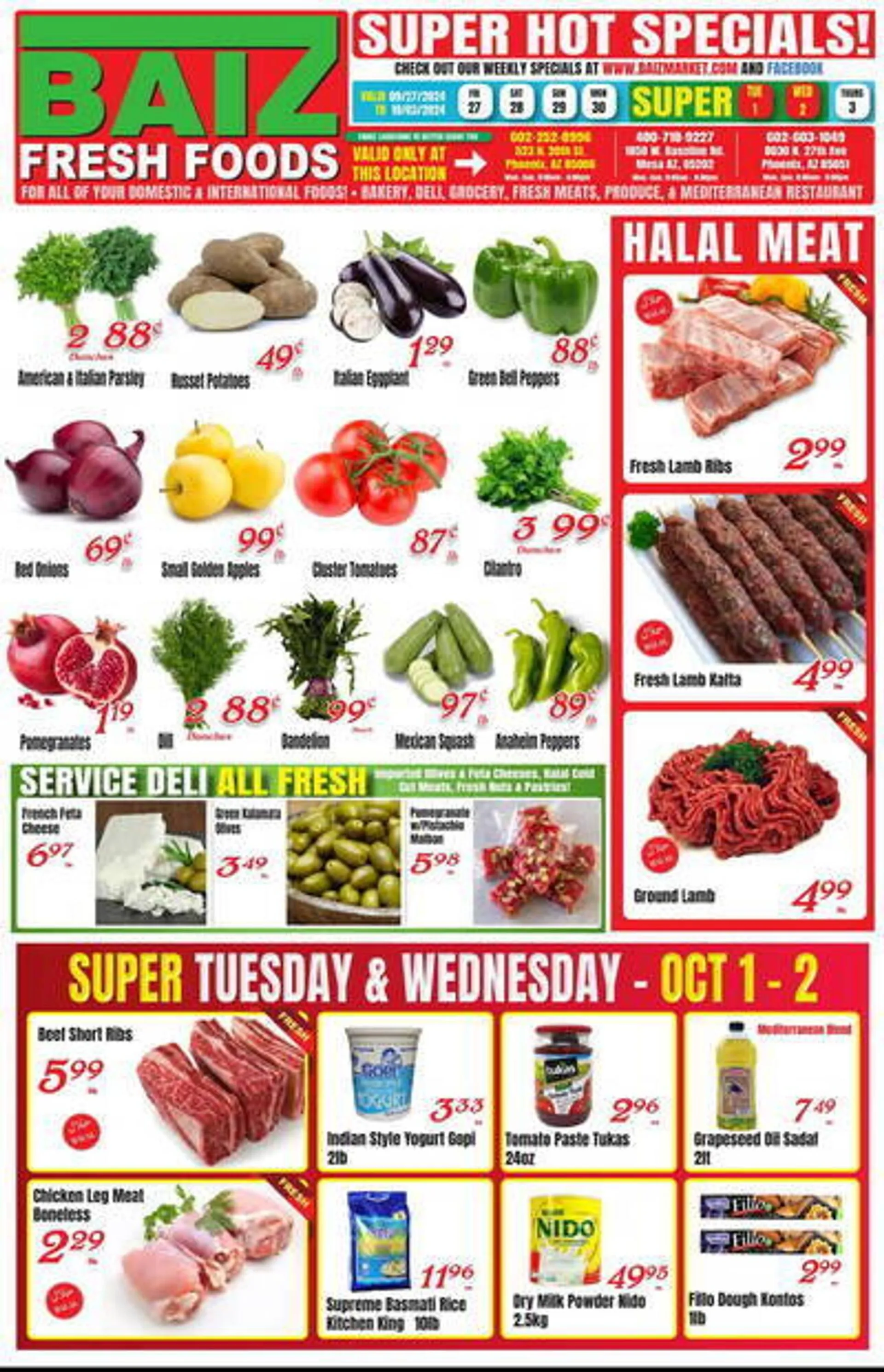 Baiz Market Place Weekly Ad - 1