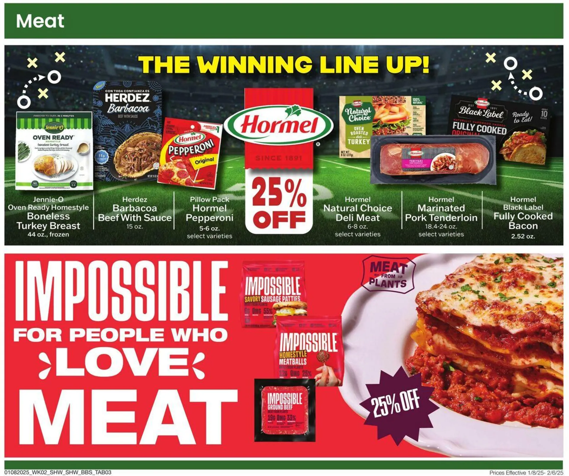 Weekly ad Shaws from January 8 to February 6 2025 - Page 3