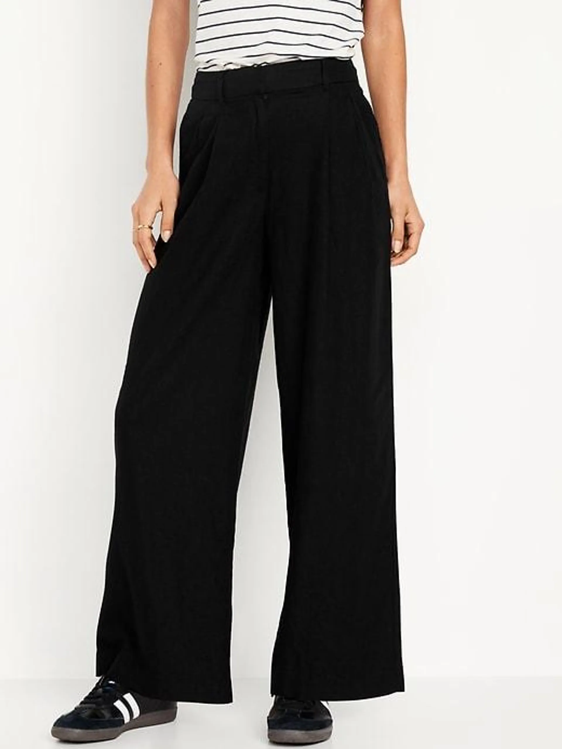 Extra High-Waisted Super Wide-Leg Taylor Pants