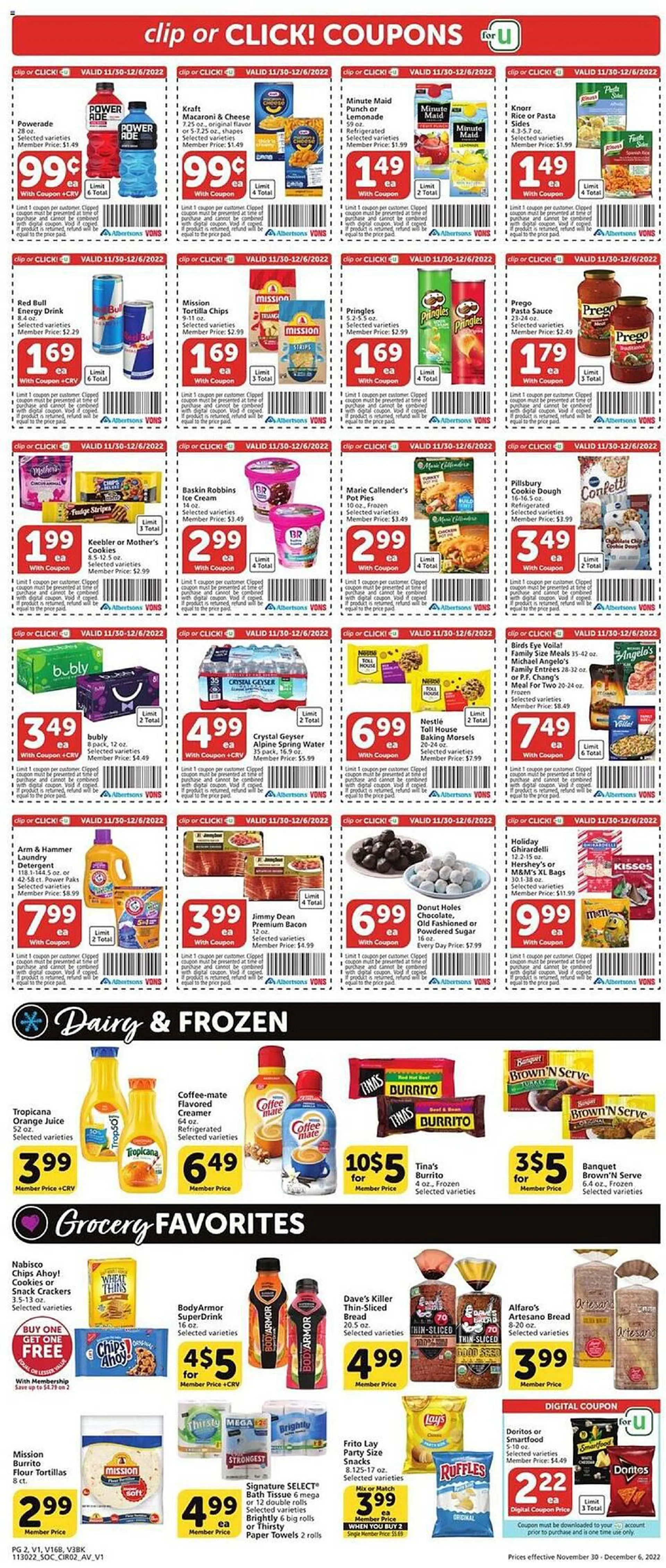 Vons Weekly Ad - 2