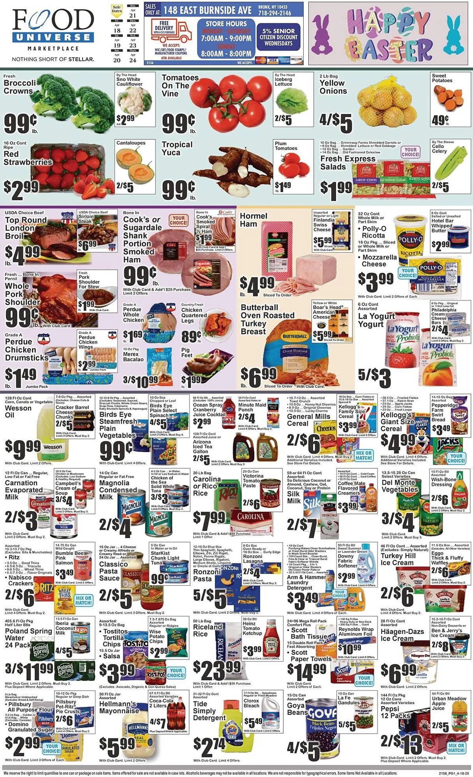 Food Universe Weekly Ad - 1