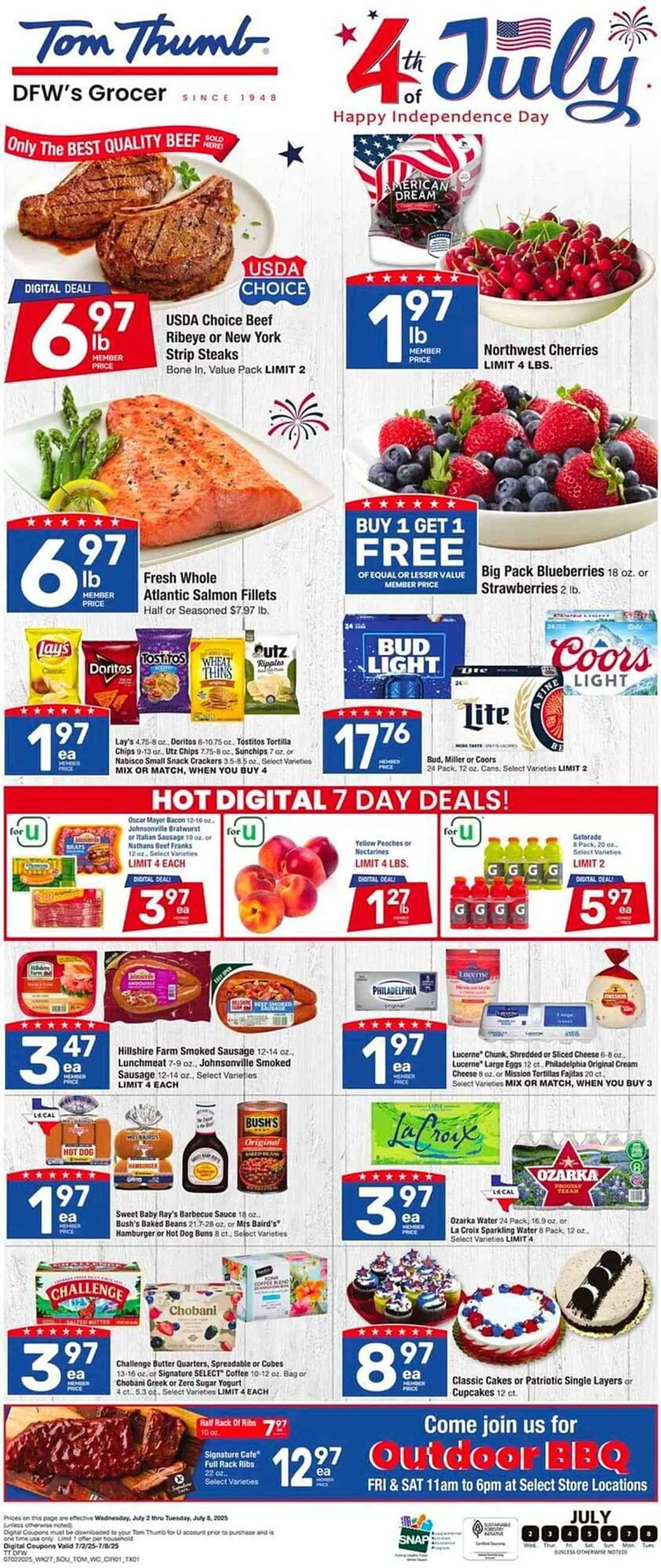 Tom Thumb Weekly Ad - 1