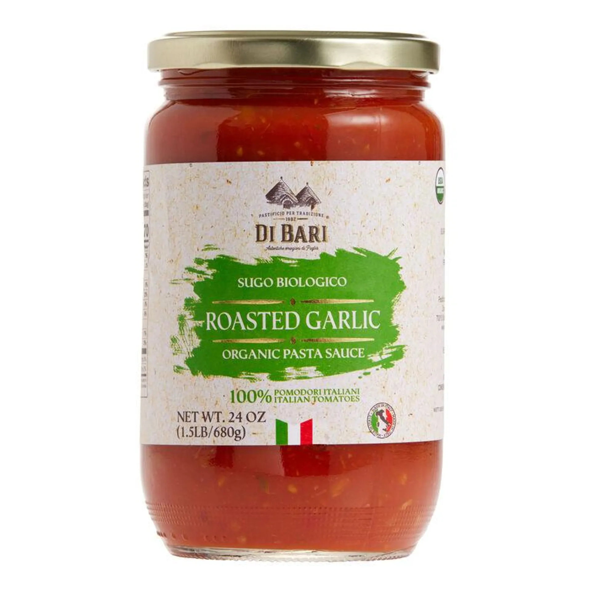 Di Bari Organic Roasted Garlic Pasta Sauce