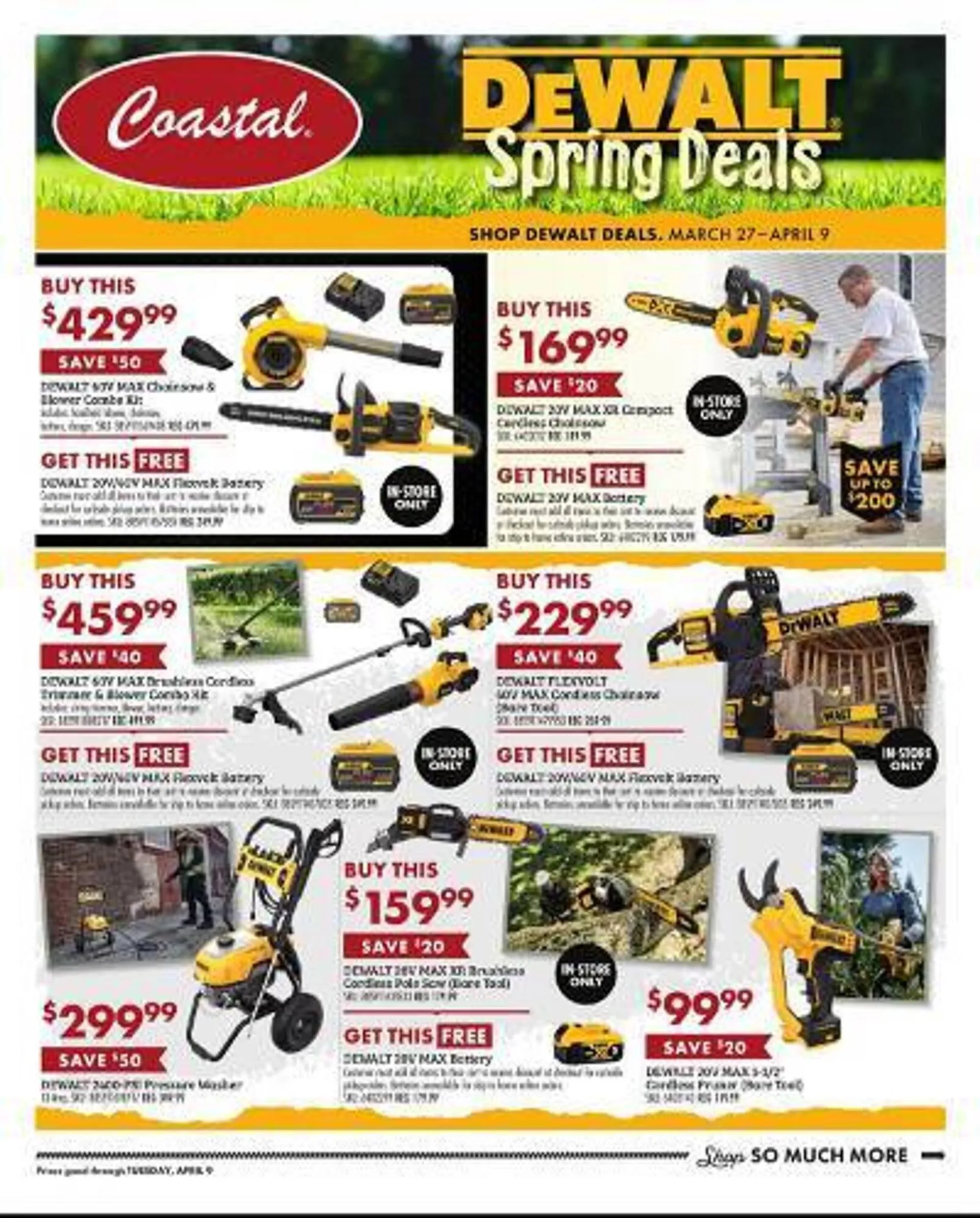 Weekly ad Coastal Farm & Ranch Weekly Ad from March 27 to April 9 2024 - Page 1