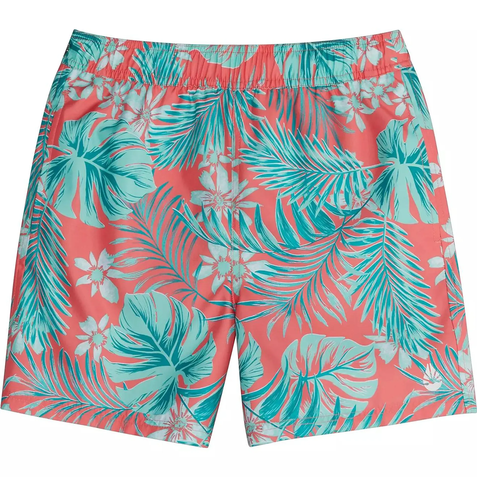 O'Rageous Boys' Palm Floral Printed Volley Shorts