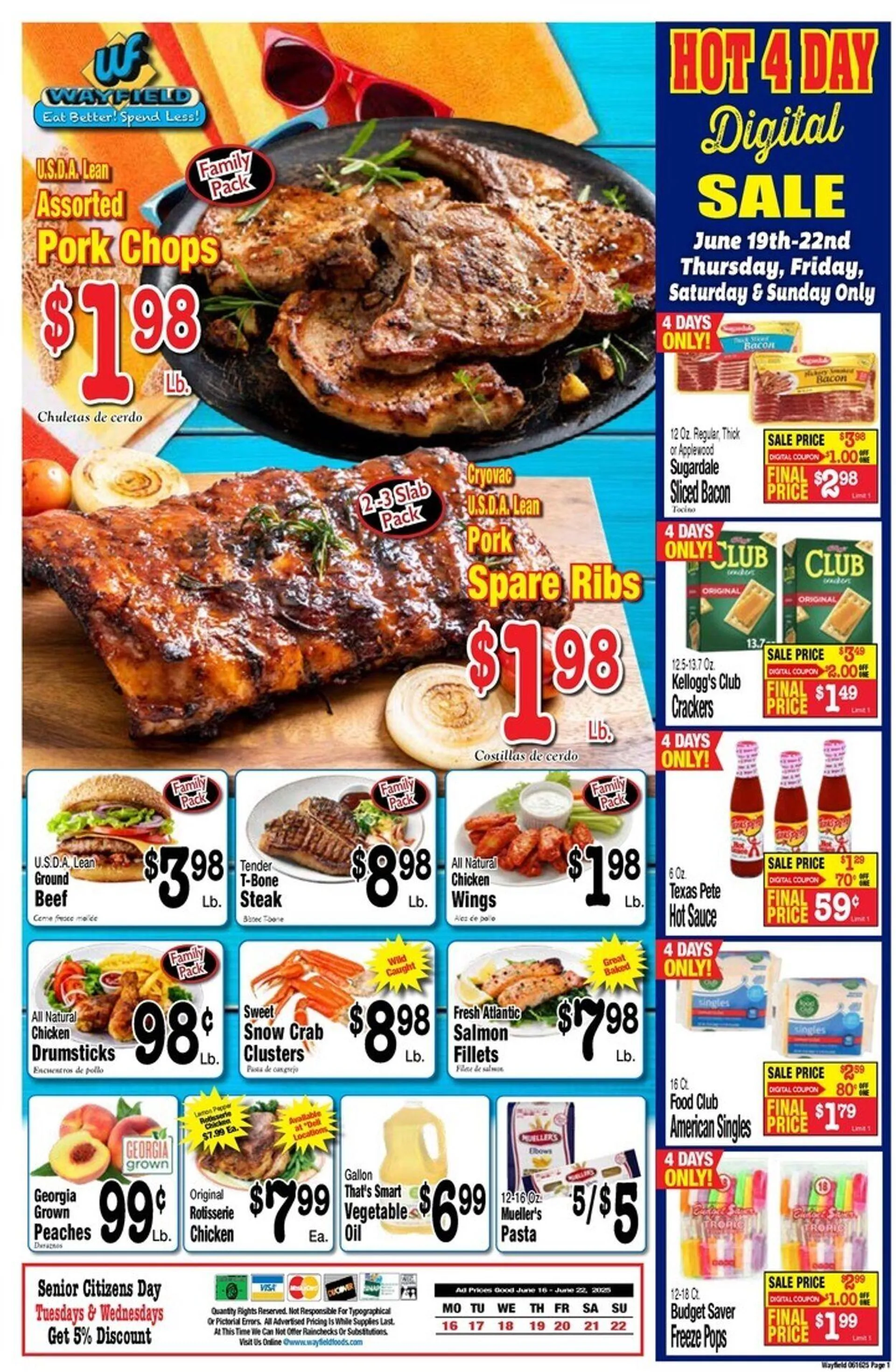 Weekly ad Wayfield from June 16 to June 22 2025 - Page 1