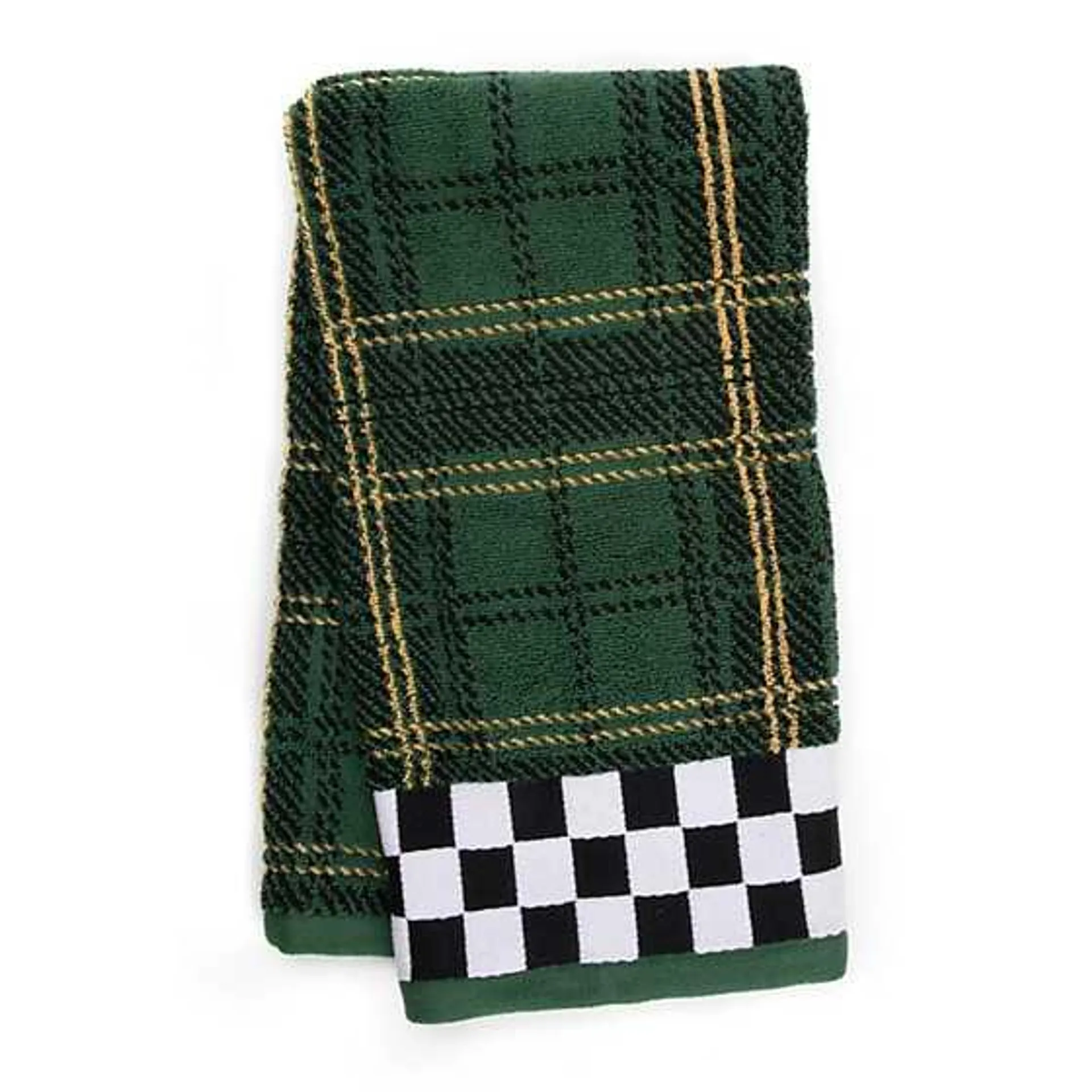 Evergreen Plaid Hand Towel