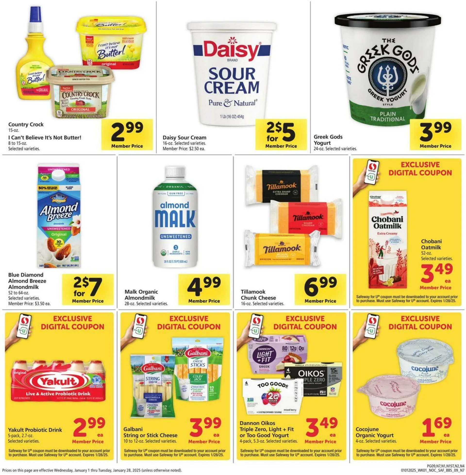 Weekly ad Safeway Current weekly ad from January 1 to January 28 2025 - Page 9