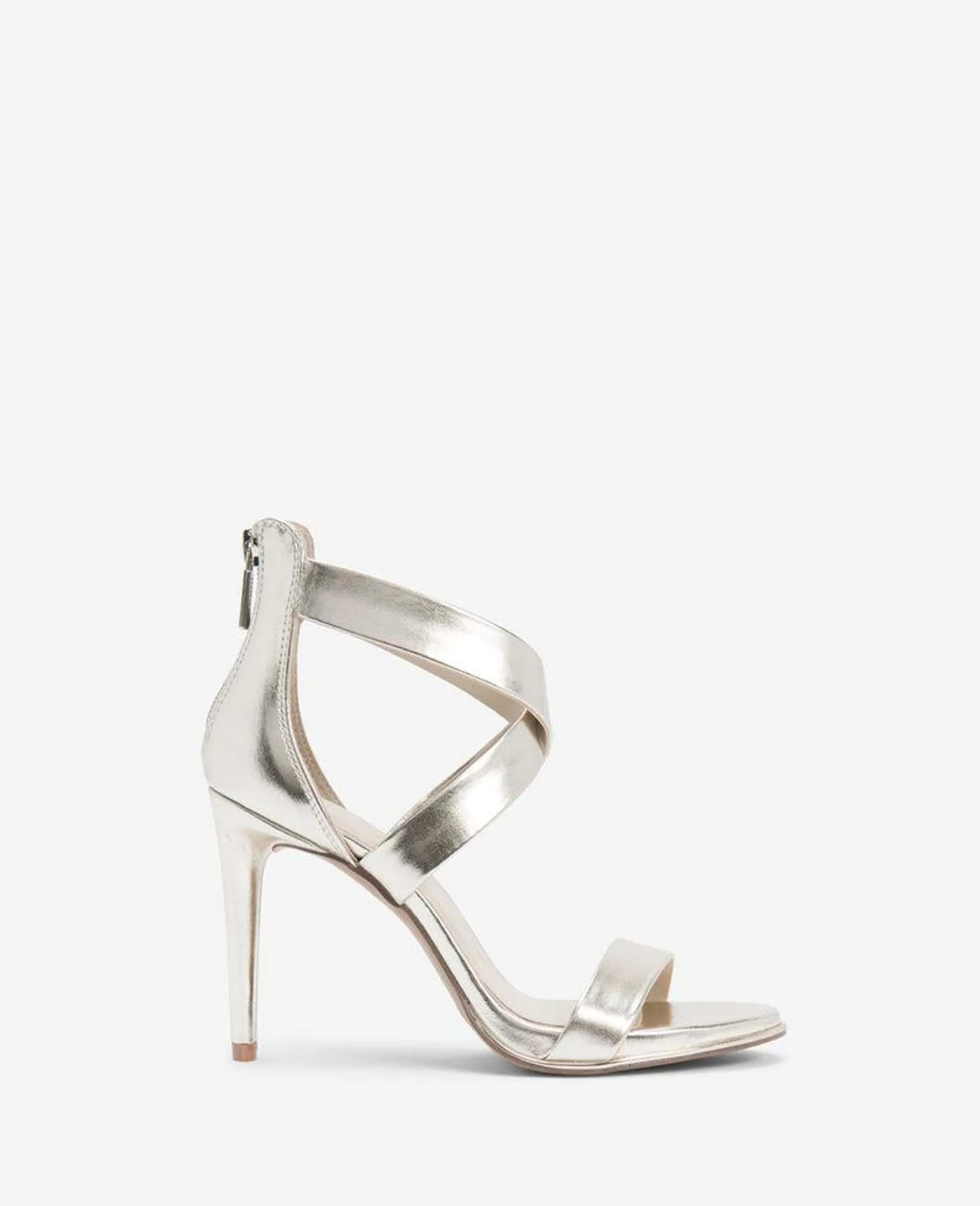 Brooke Cross Strap Heeled Sandal