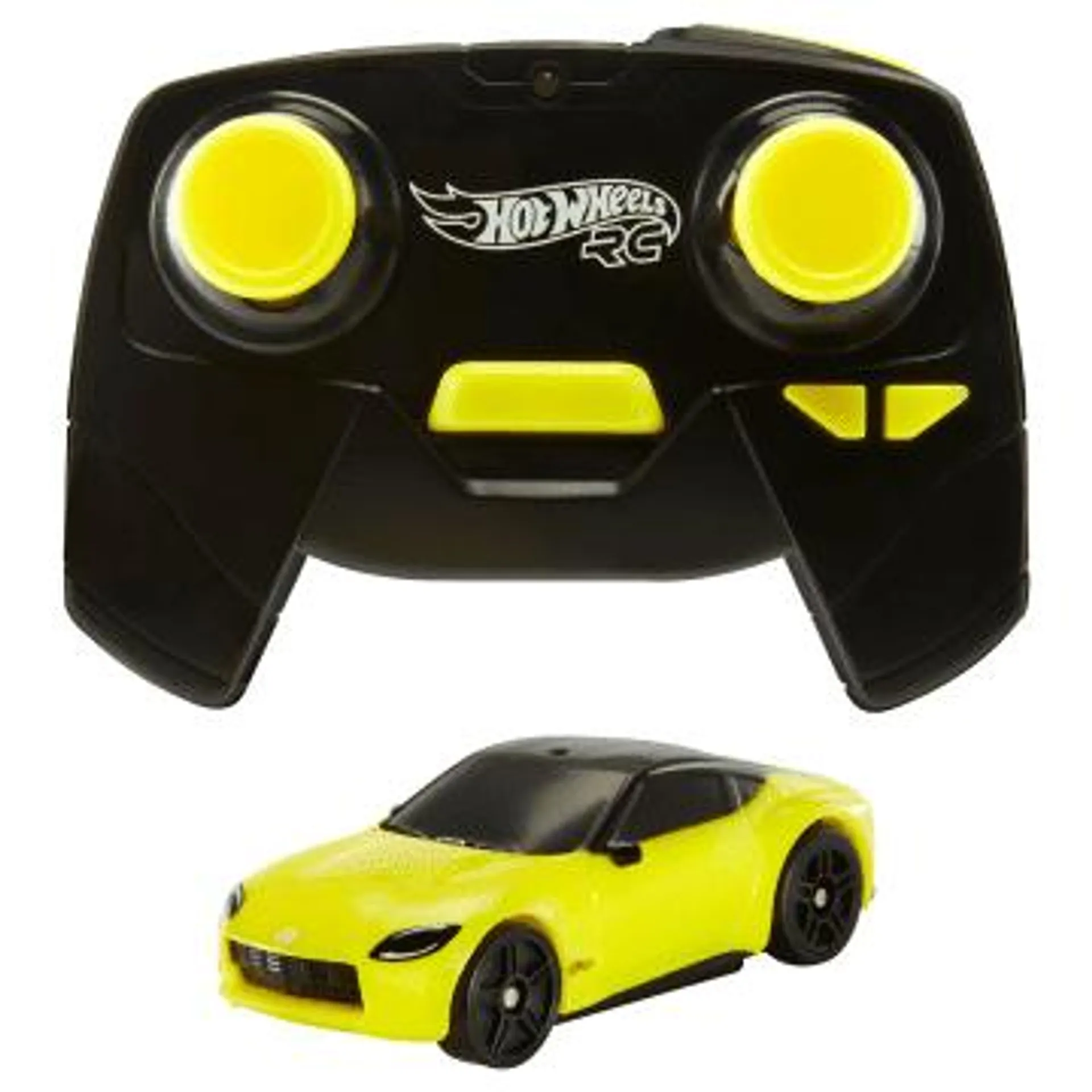 Hot Wheels 1:64 Scale Nissan Z, Battery-Powered RC Car For On- Or Off-Track Play