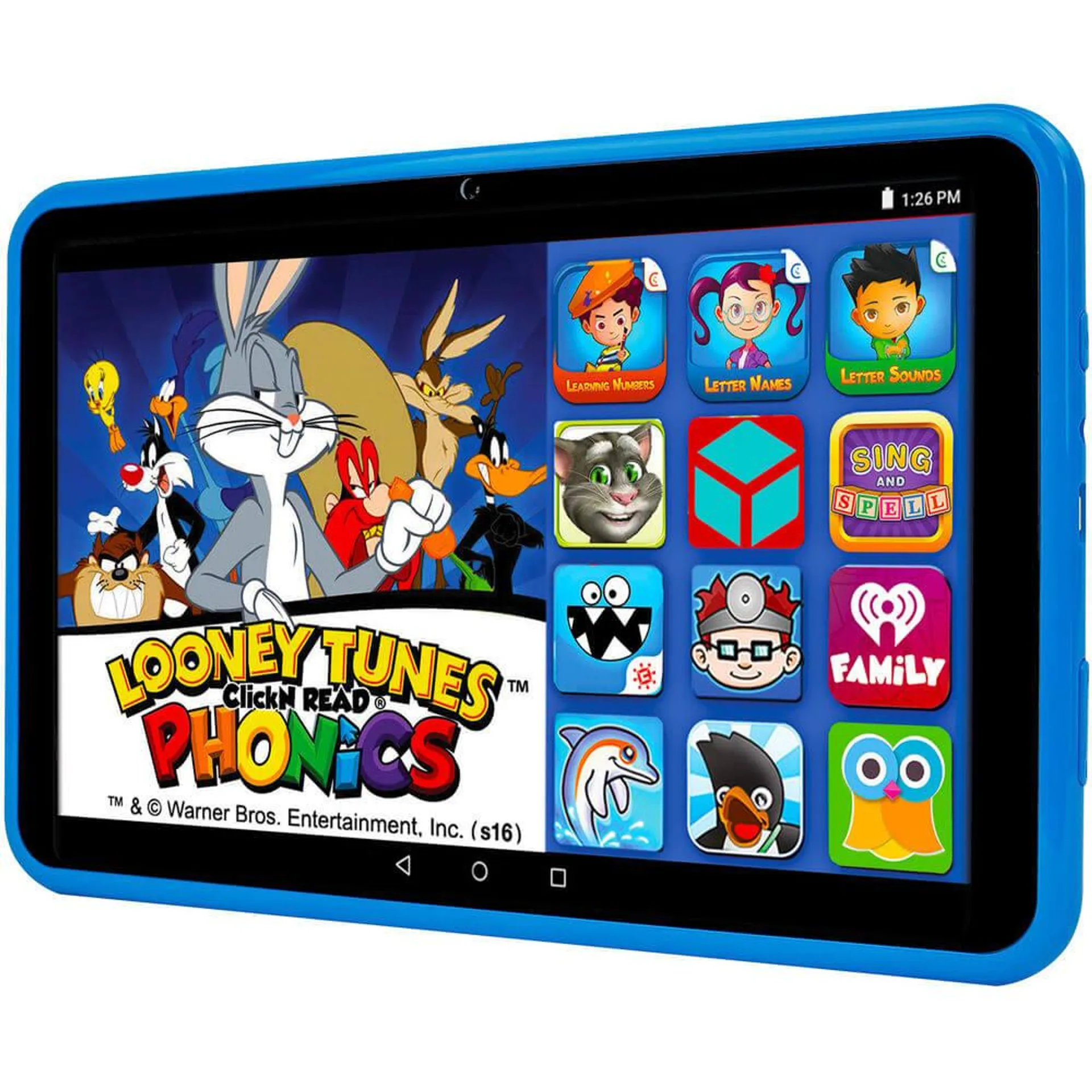 HighQ Learning Tab 7 inch 16GB Kids Tablet - Blue - OPEN BOX