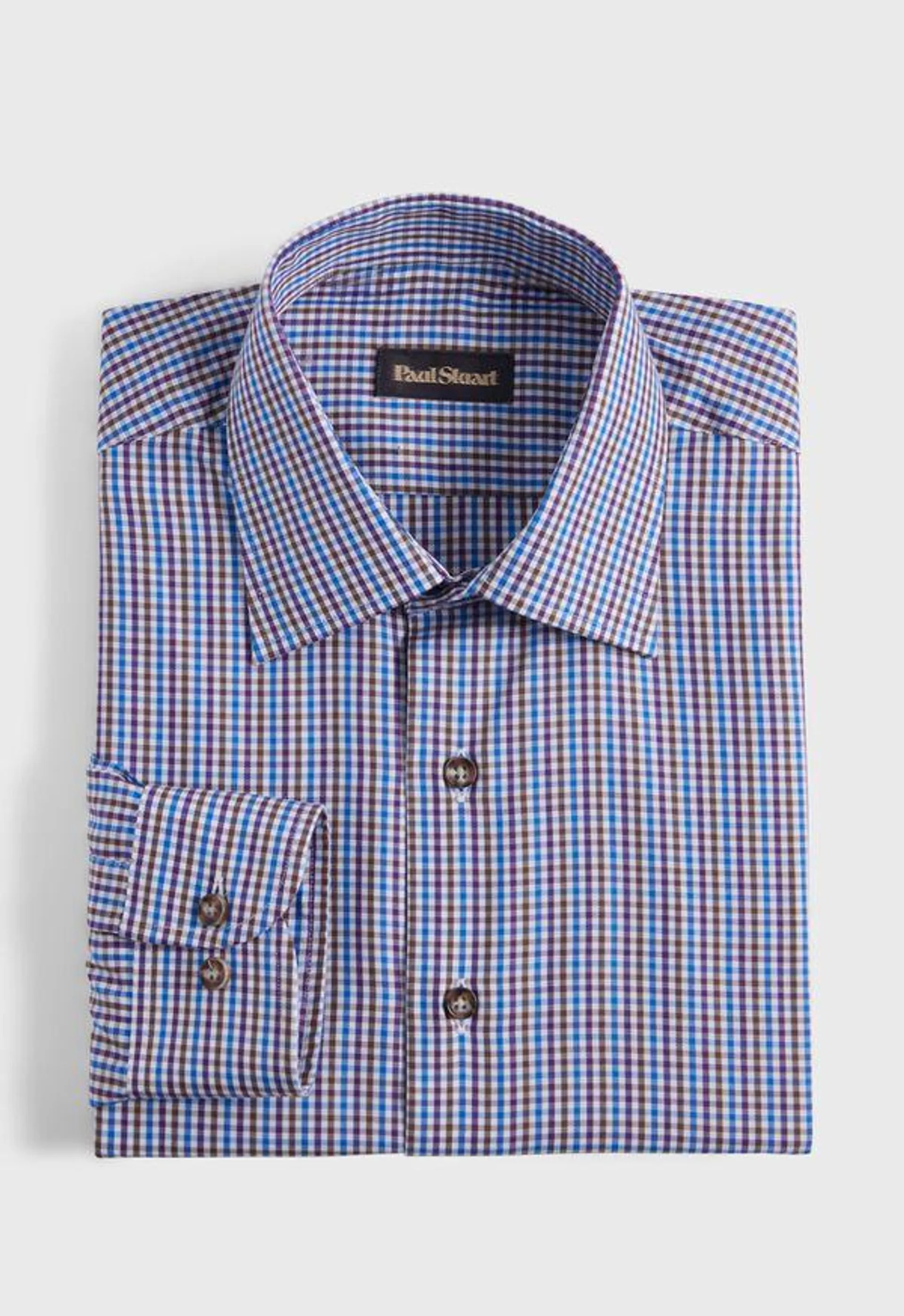 Cotton Check Sport Shirt