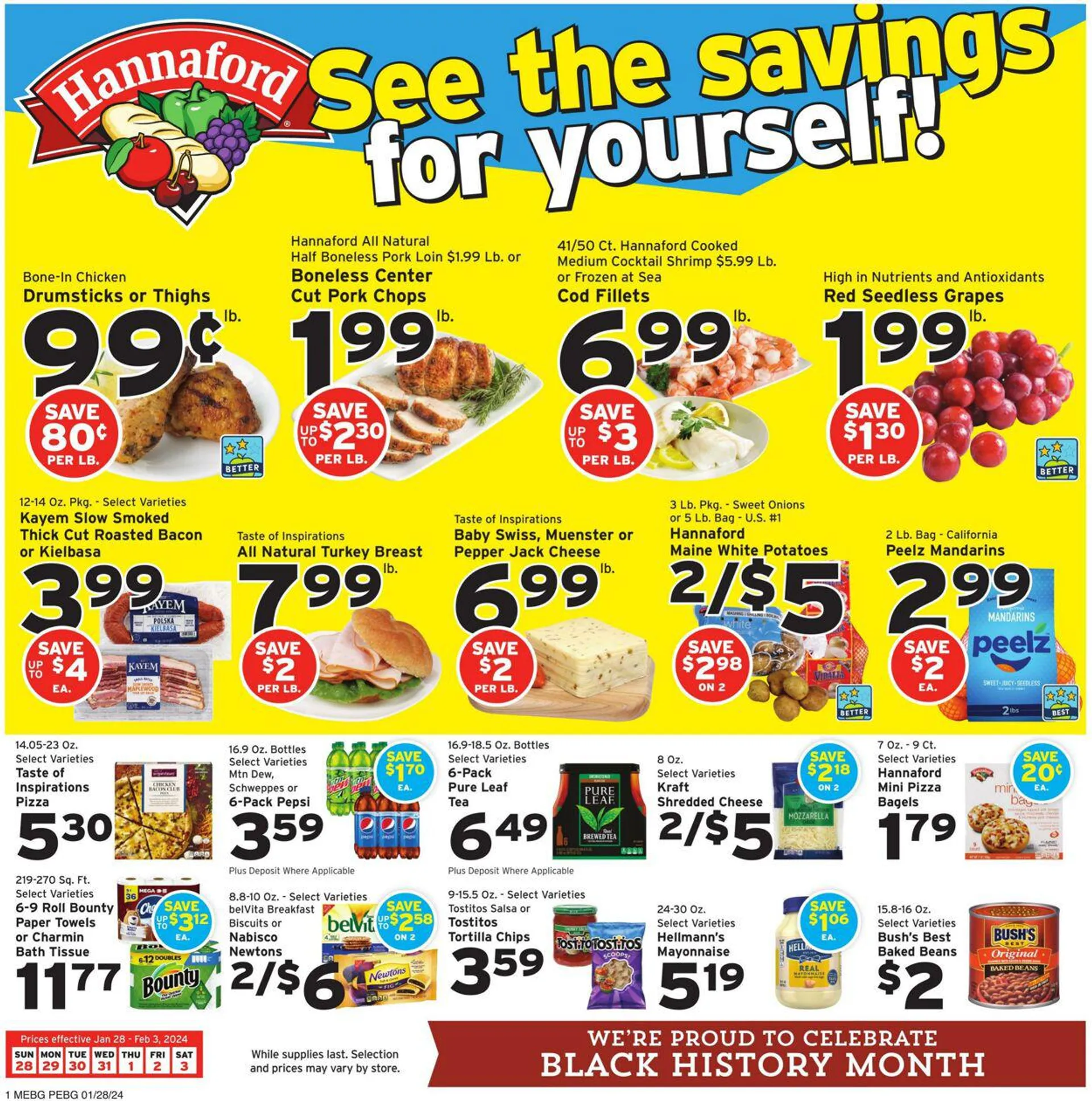 Weekly ad Hannaford Current weekly ad from January 28 to February 3 2024 - Page 