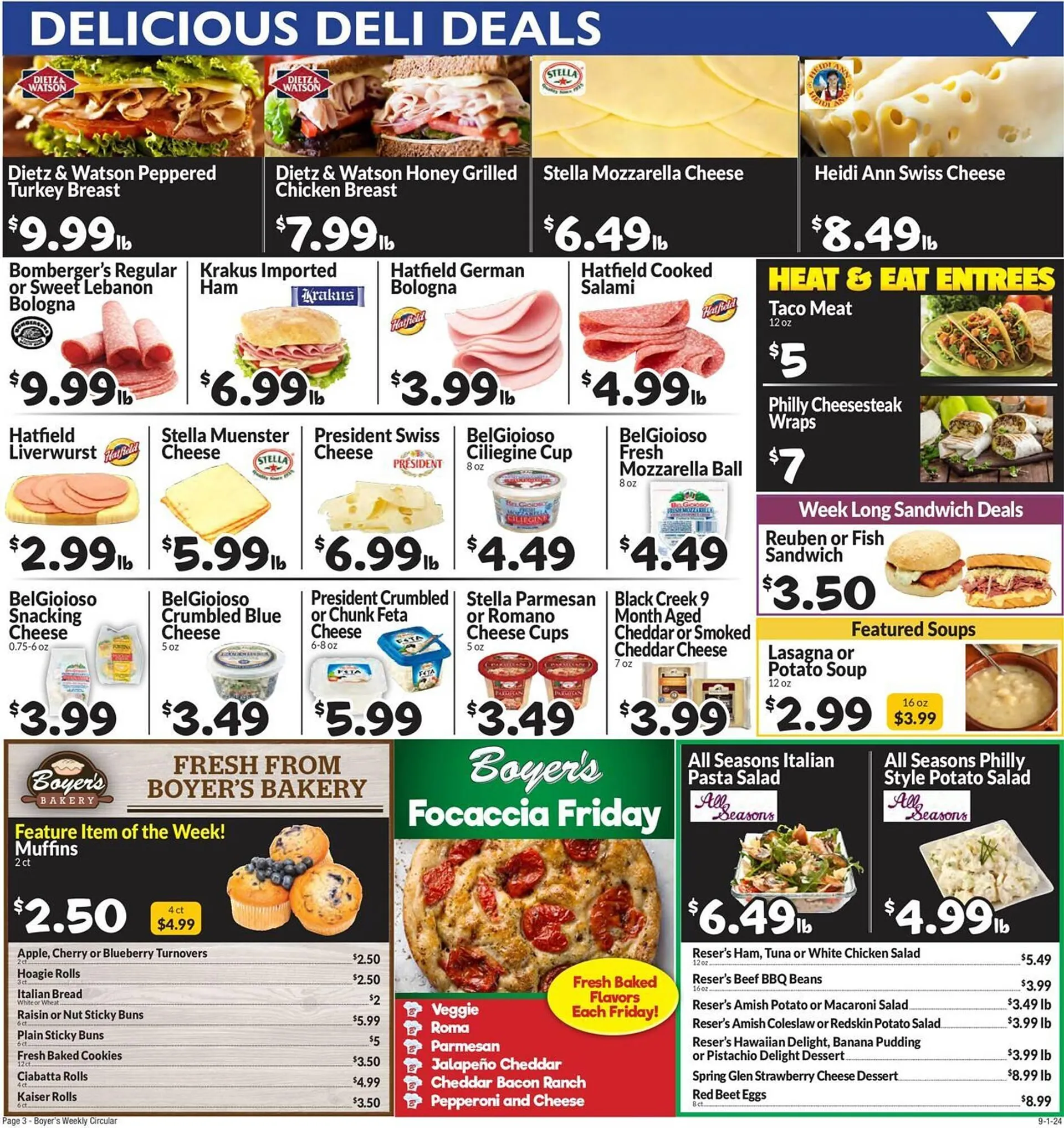 Weekly ad Boyer's Food Markets Weekly Ad from September 1 to September 28 2024 - Page 5