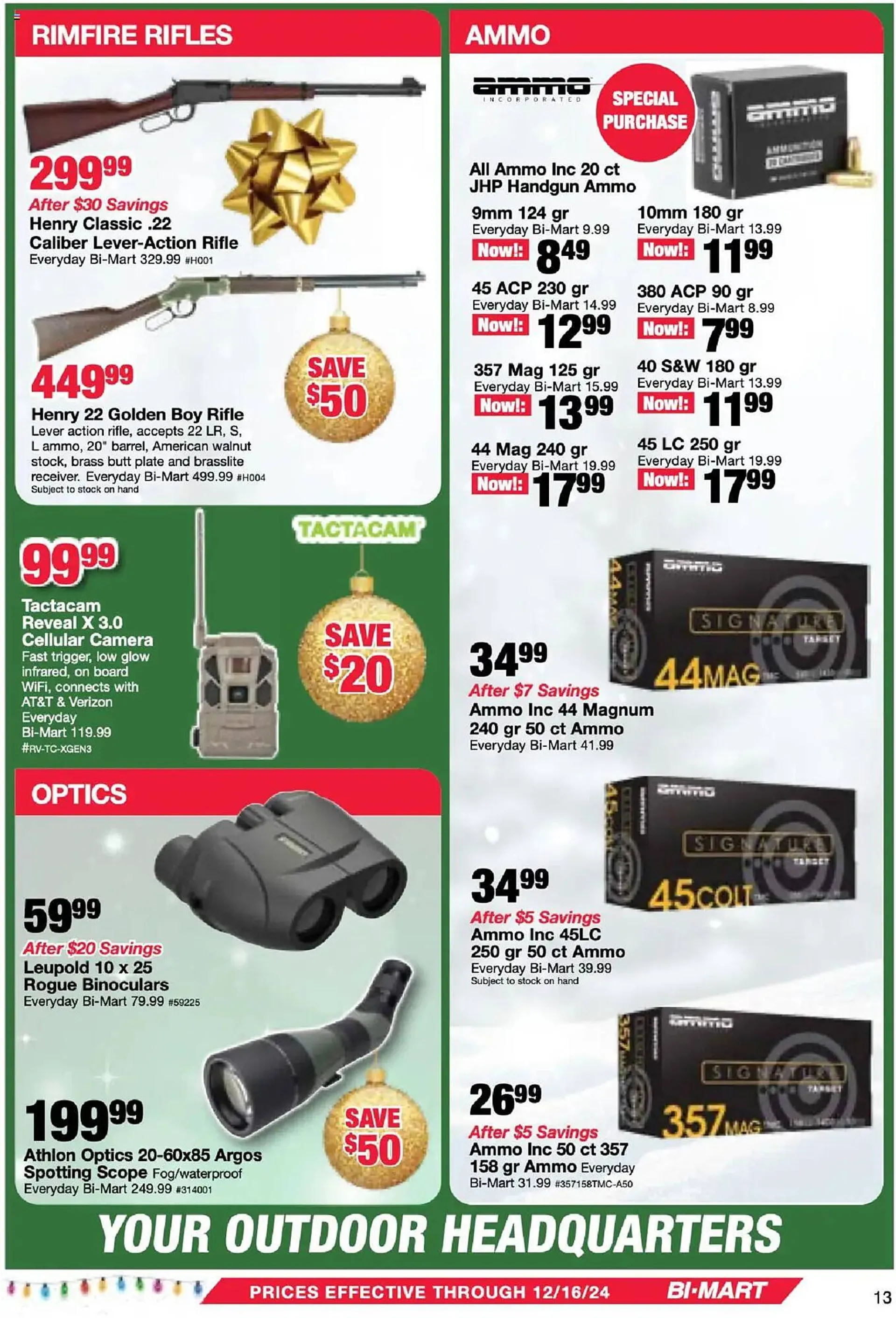 Weekly ad Bi-Mart Weekly Ad from December 3 to December 16 2024 - Page 13