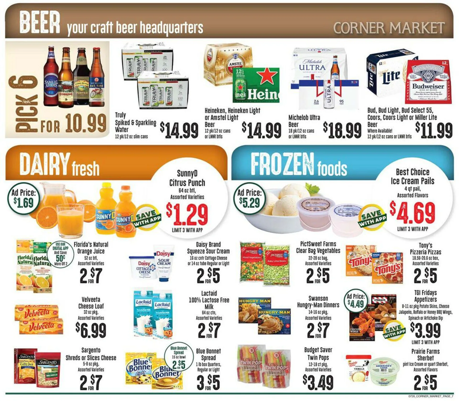 Weekly ad Corner Market from July 26 to August 1 2023 - Page 7