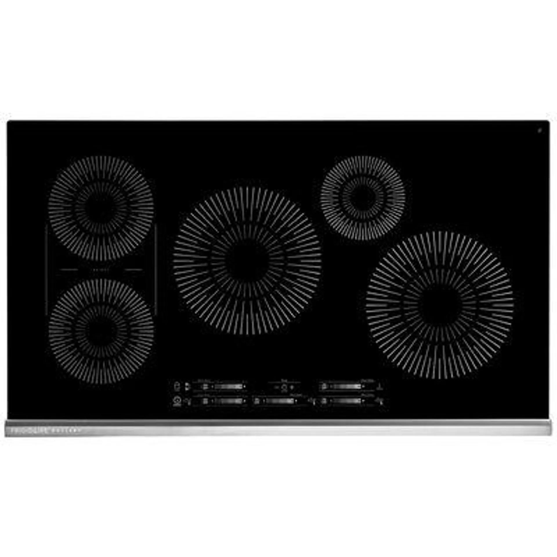 Frigidaire Gallery 36 in. 5-Burner Induction Cooktop with Simmer Burner & Power Burner - Black