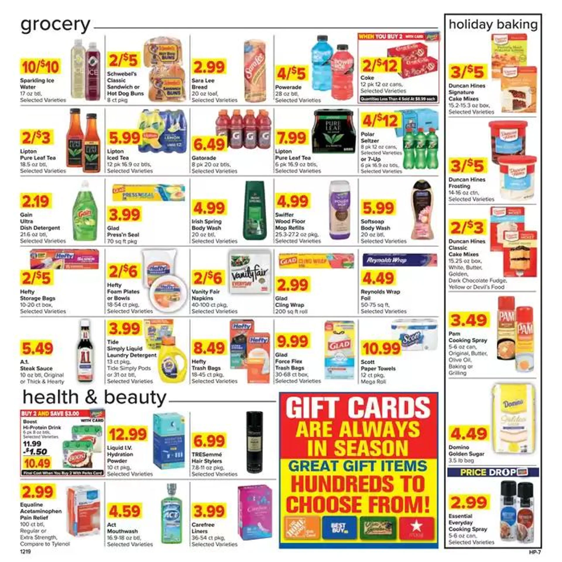 Weekly ad Current bargains and offers from December 17 to December 31 2024 - Page 7