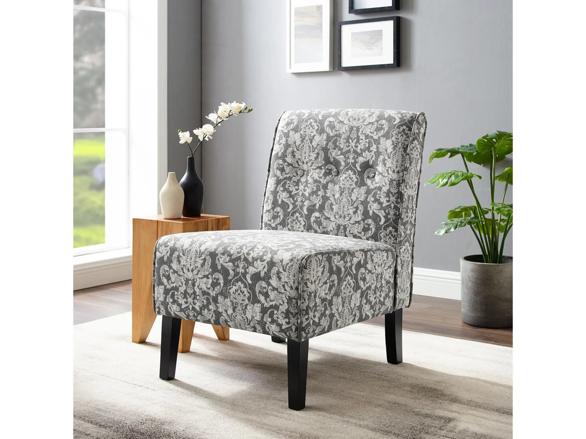 Damask Coco Damask Accent Chair