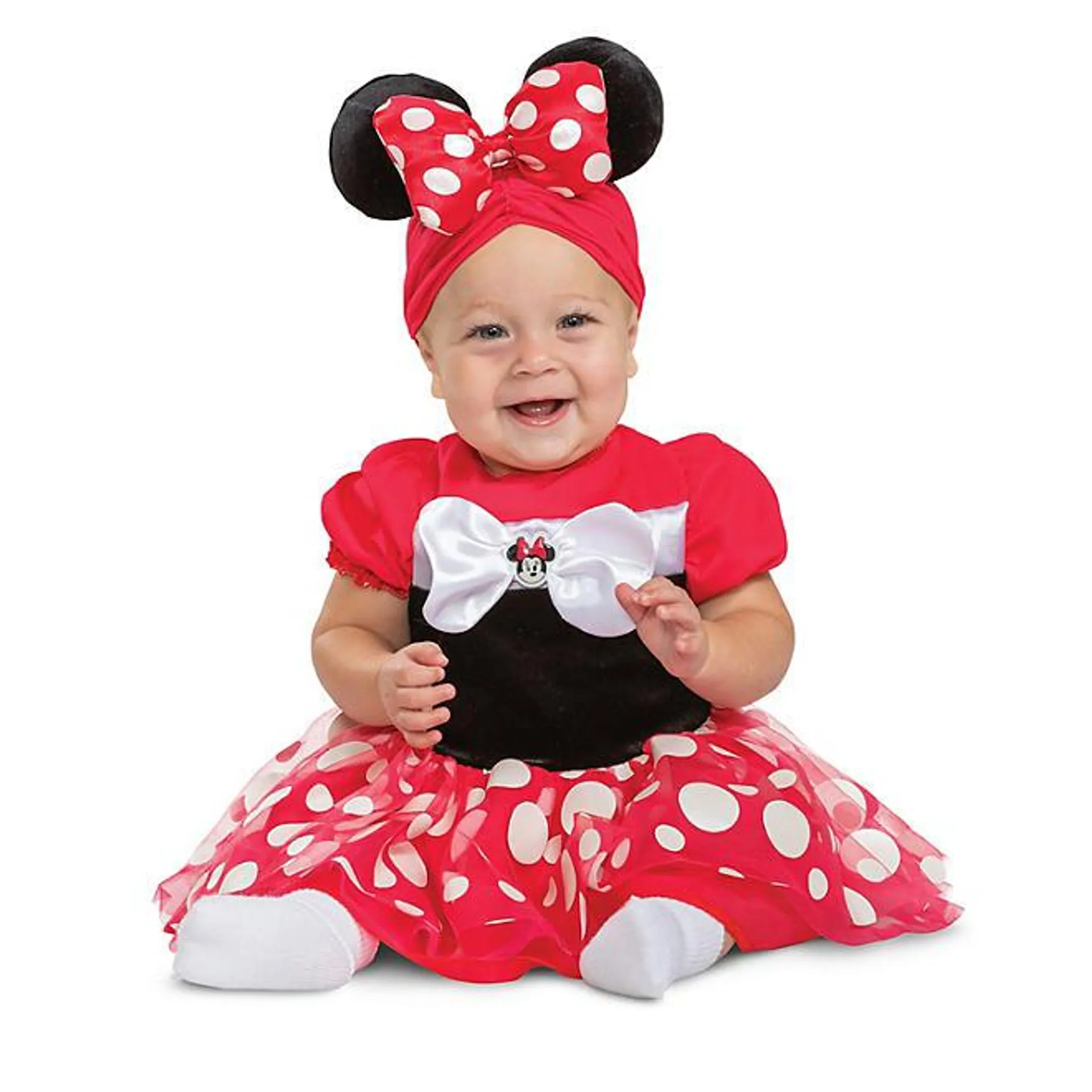 Minnie Mouse Red Posh Infant Halloween Costume (Assorted Sizes)