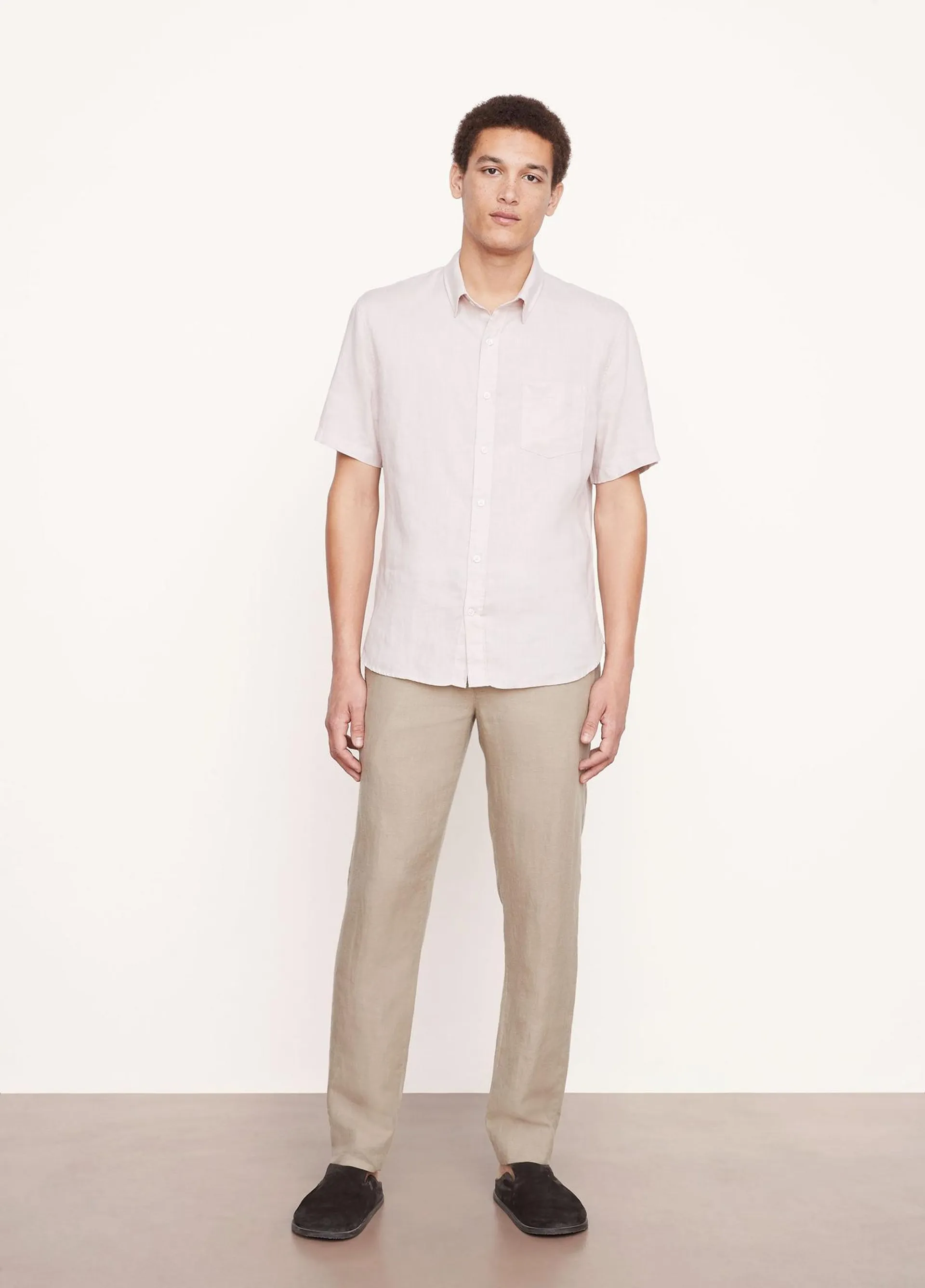 Linen Short-Sleeve Shirt