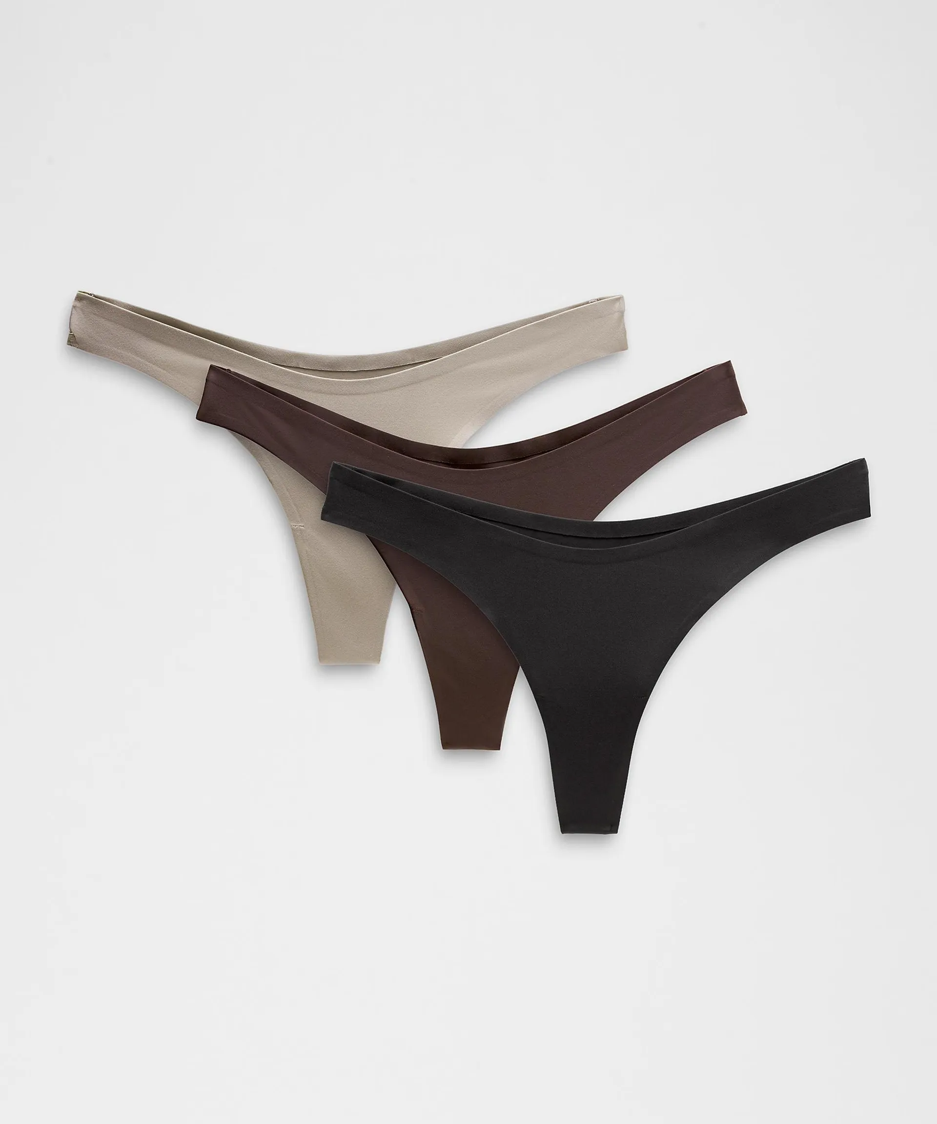 Wundermost Ultra-Soft Nulu Dipped-Waist Thong Underwear