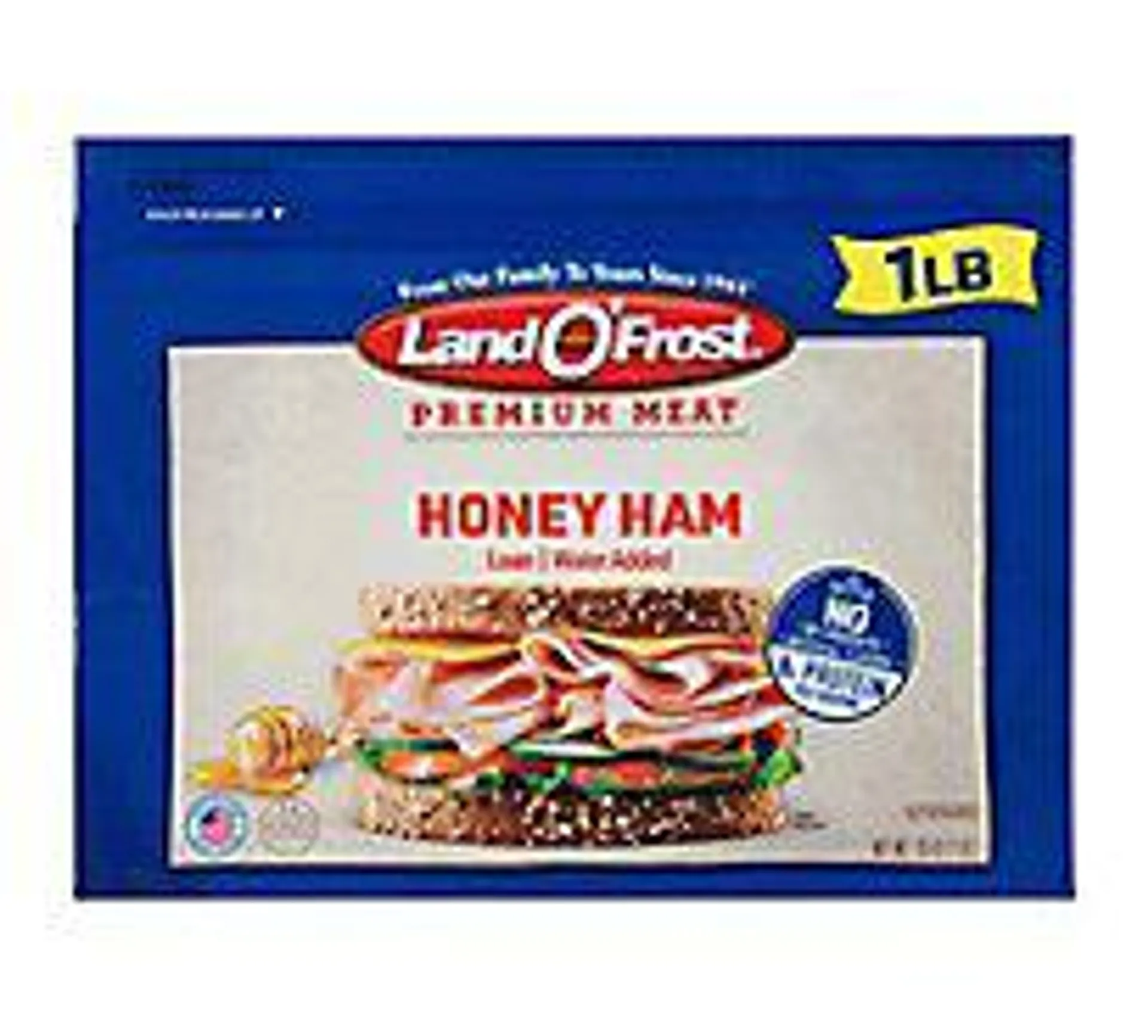 Land O Frost Premium Ham Honey Lean - 16 Oz