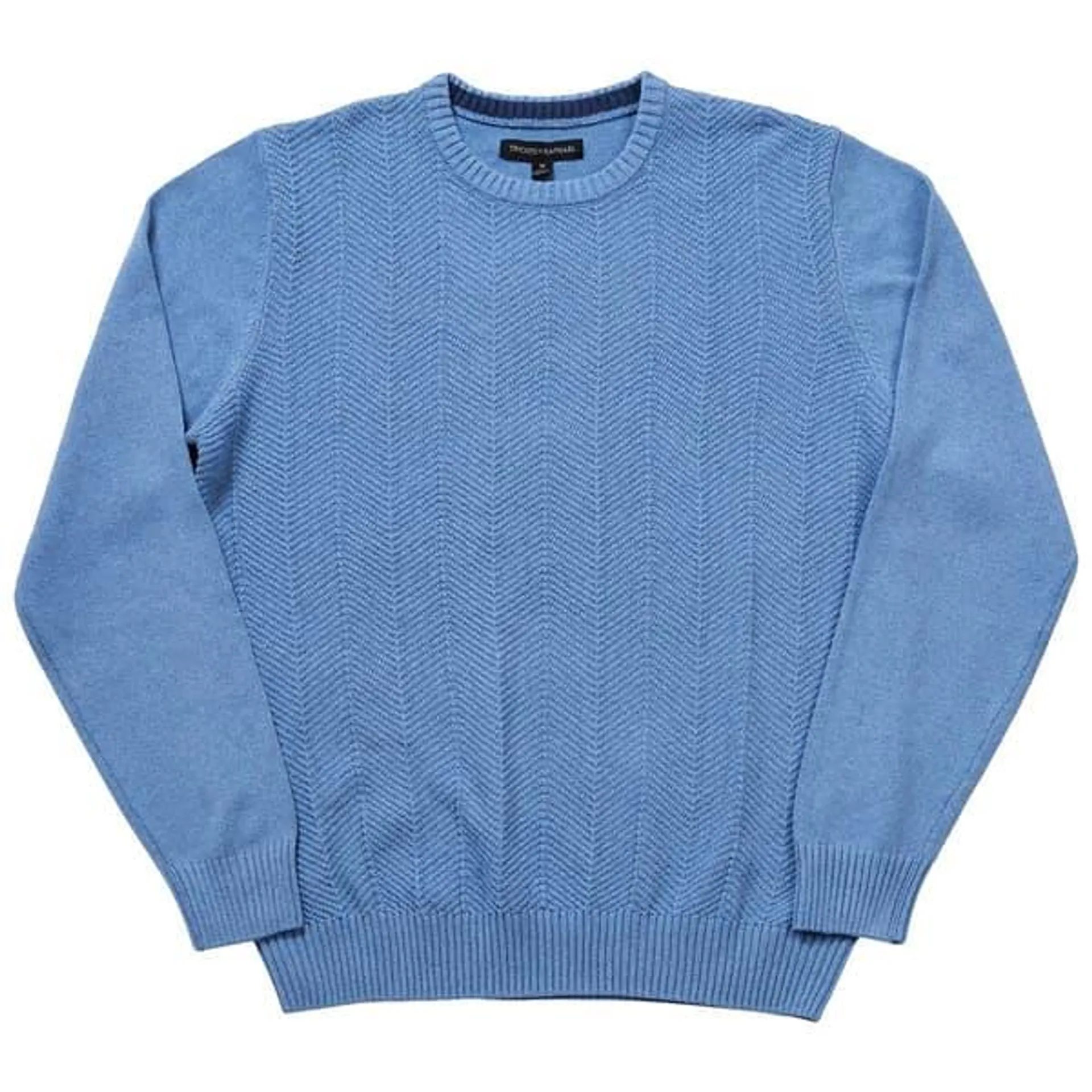 Mens Tricots St. Raphael Solid & Herringbone Sweater