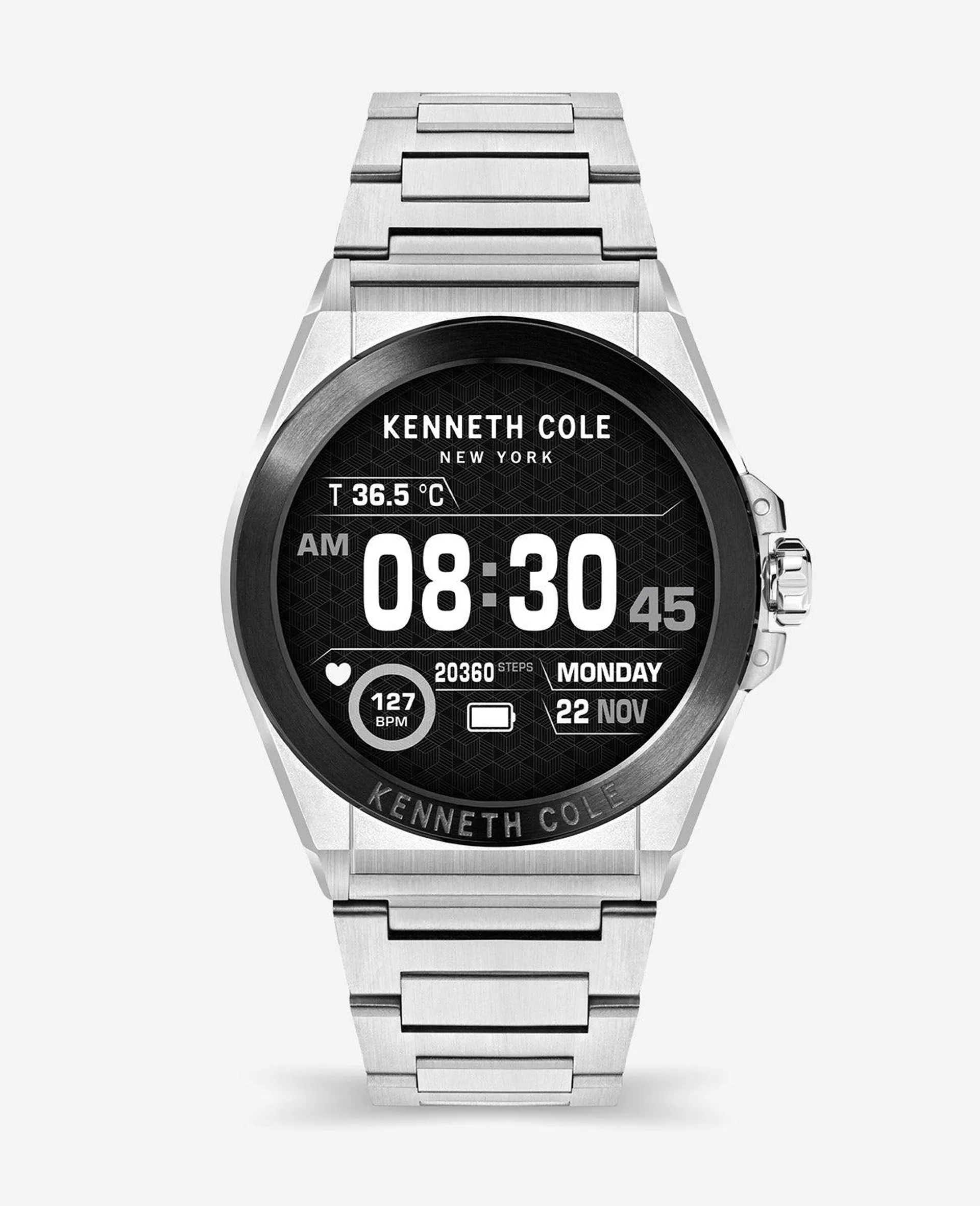 The Wellness Smartwatch 2.0 with Stainless Steel Bracelet