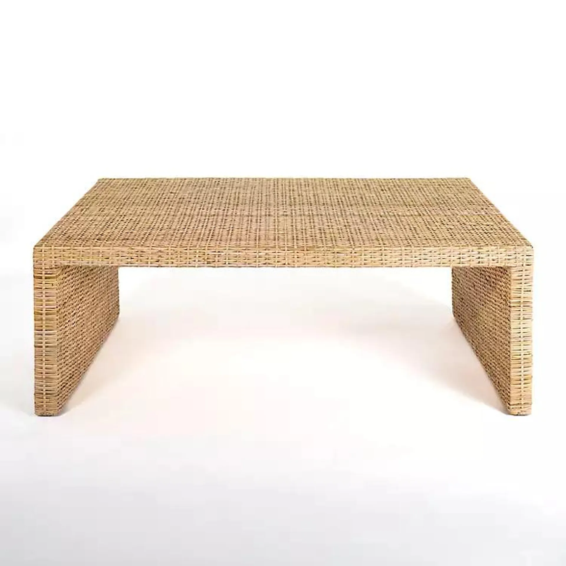 Natural Woven Rattan Coffee Table