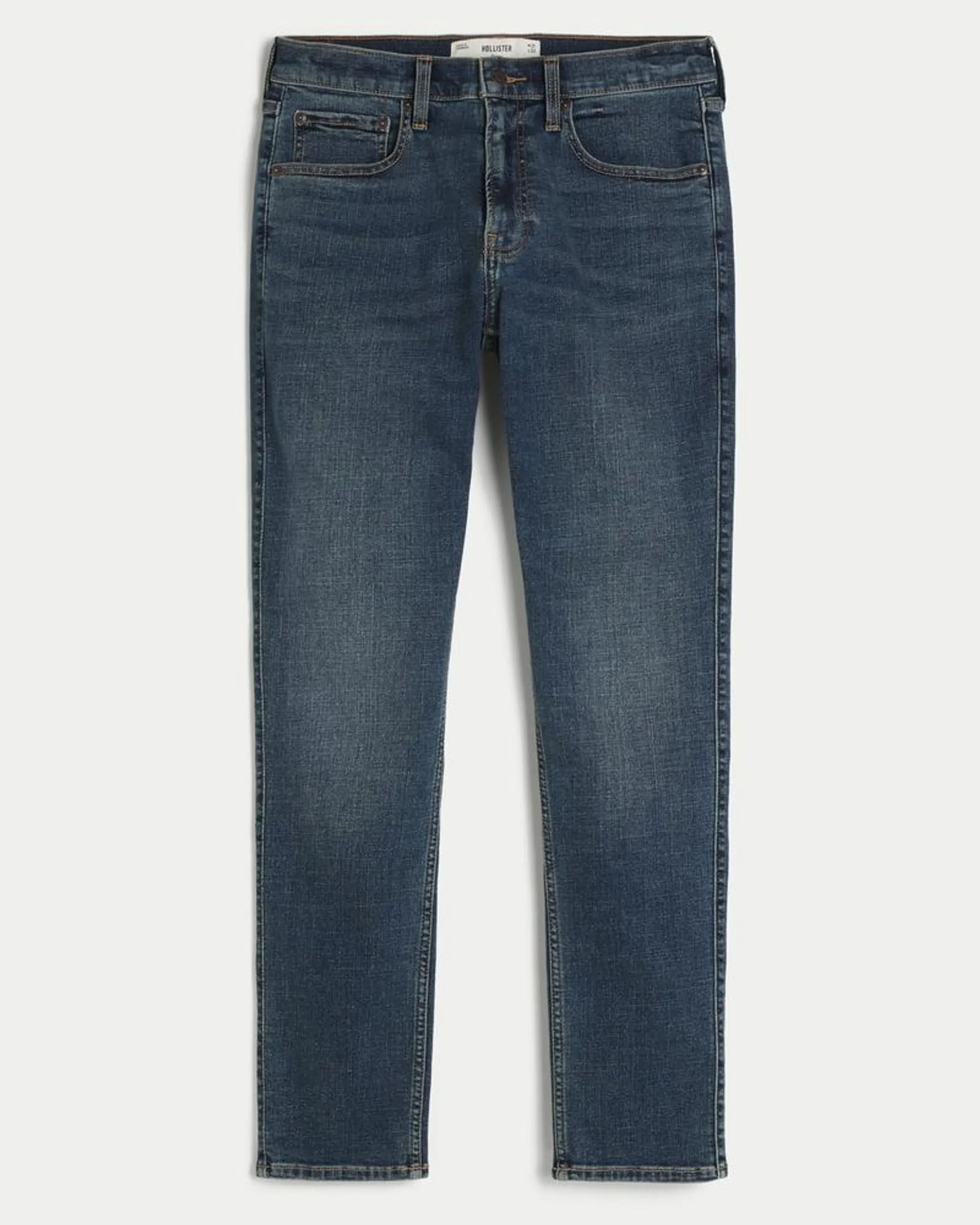 Dark Medium Wash Skinny Jeans