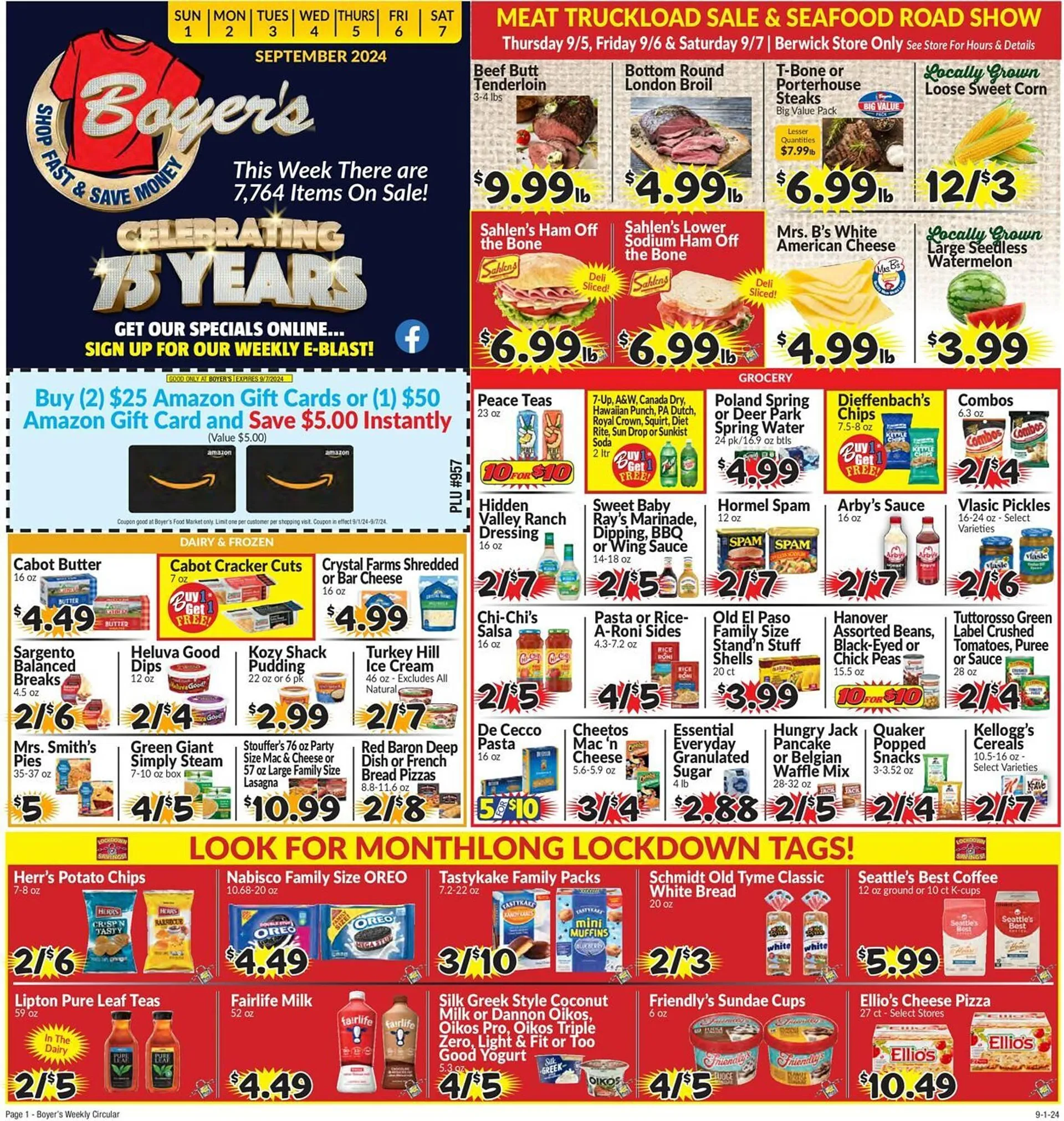 Weekly ad Boyer's Food Markets Weekly Ad from September 1 to September 28 2024 - Page 3