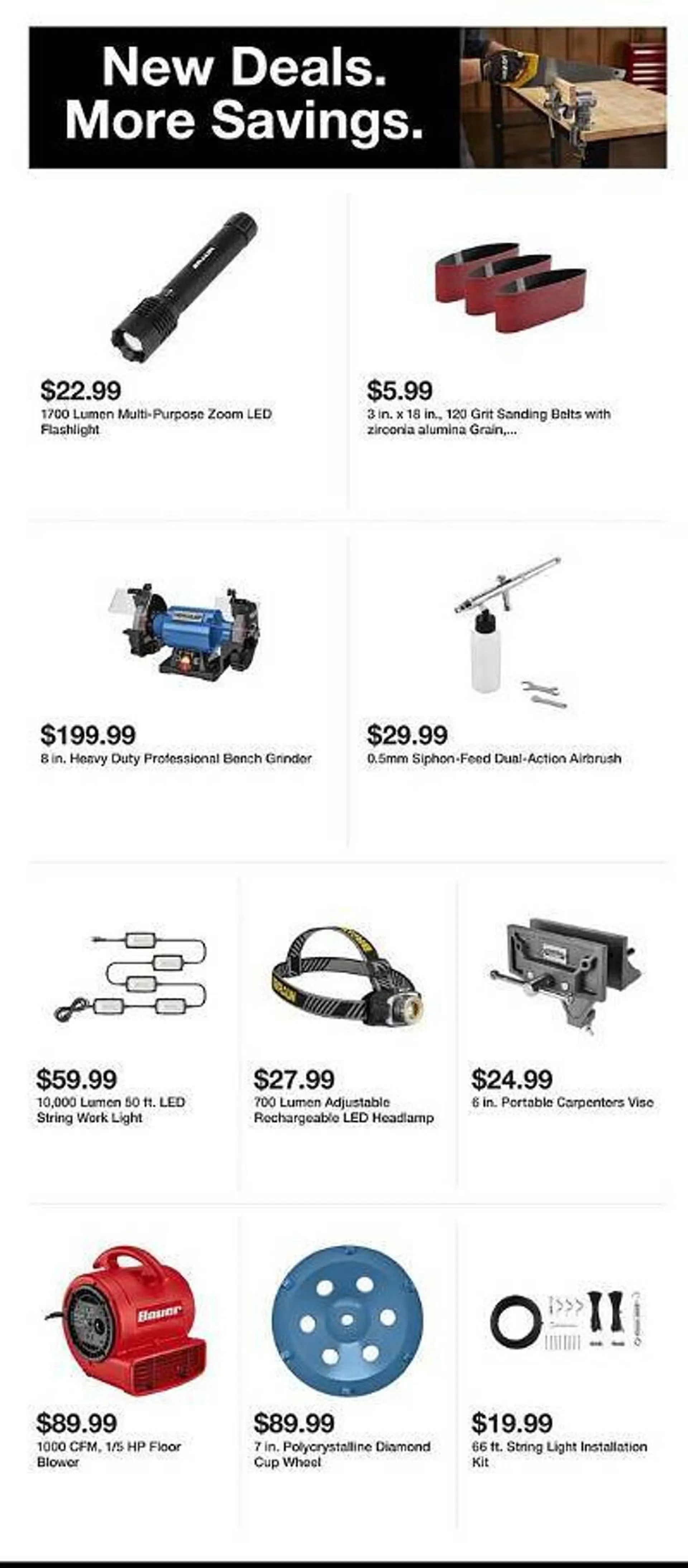 Weekly ad Harbor Freight Tools Catalog from July 7 to July 20 2023 - Page 2