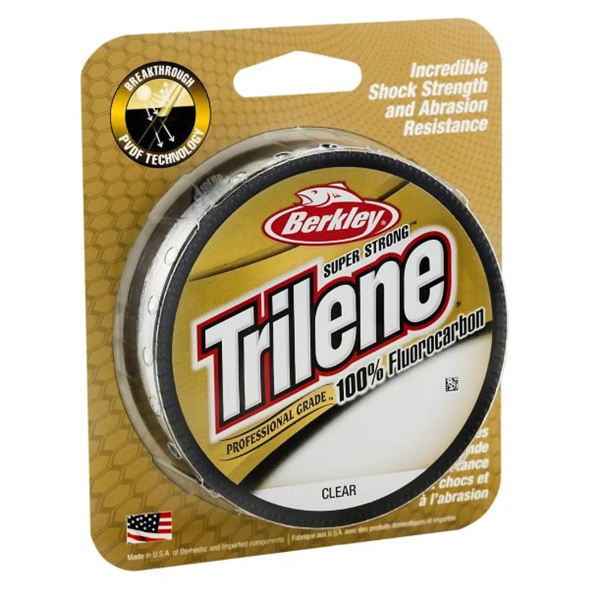 Clear Trilene 100% Fluoro Professional Grade